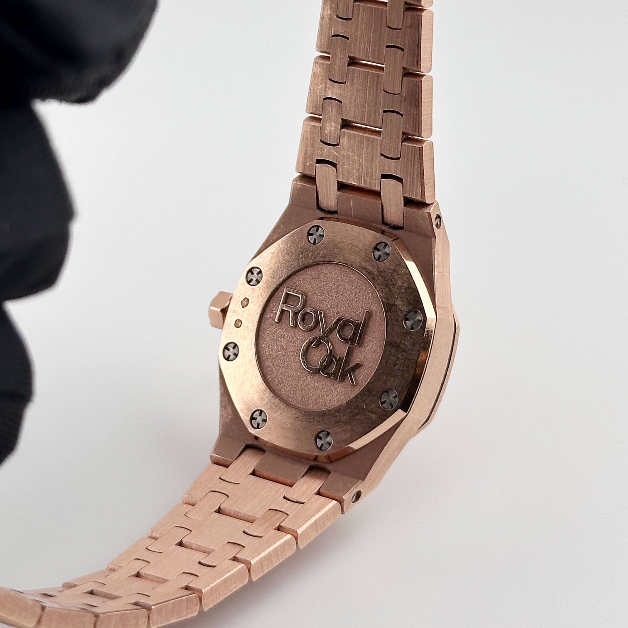 Audemars Piguet Royal Oak 67630OR.GG.1312OR.01 'Mini' Frosted Rose Gold Quartz (2025)