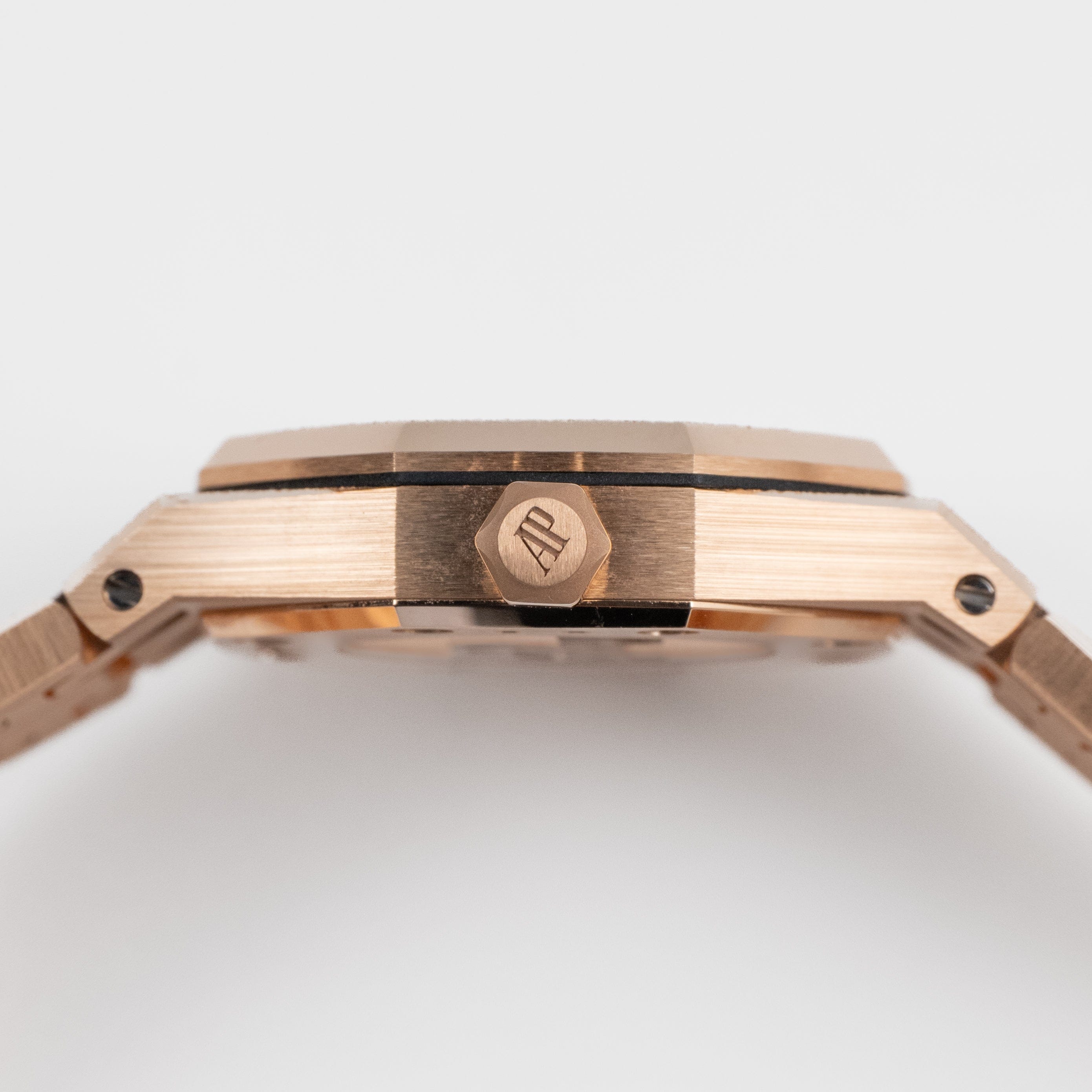 Audemars Piguet Royal Oak 67630OR.GG.1312OR.01 'Mini' Frosted Rose Gold Quartz (2025)