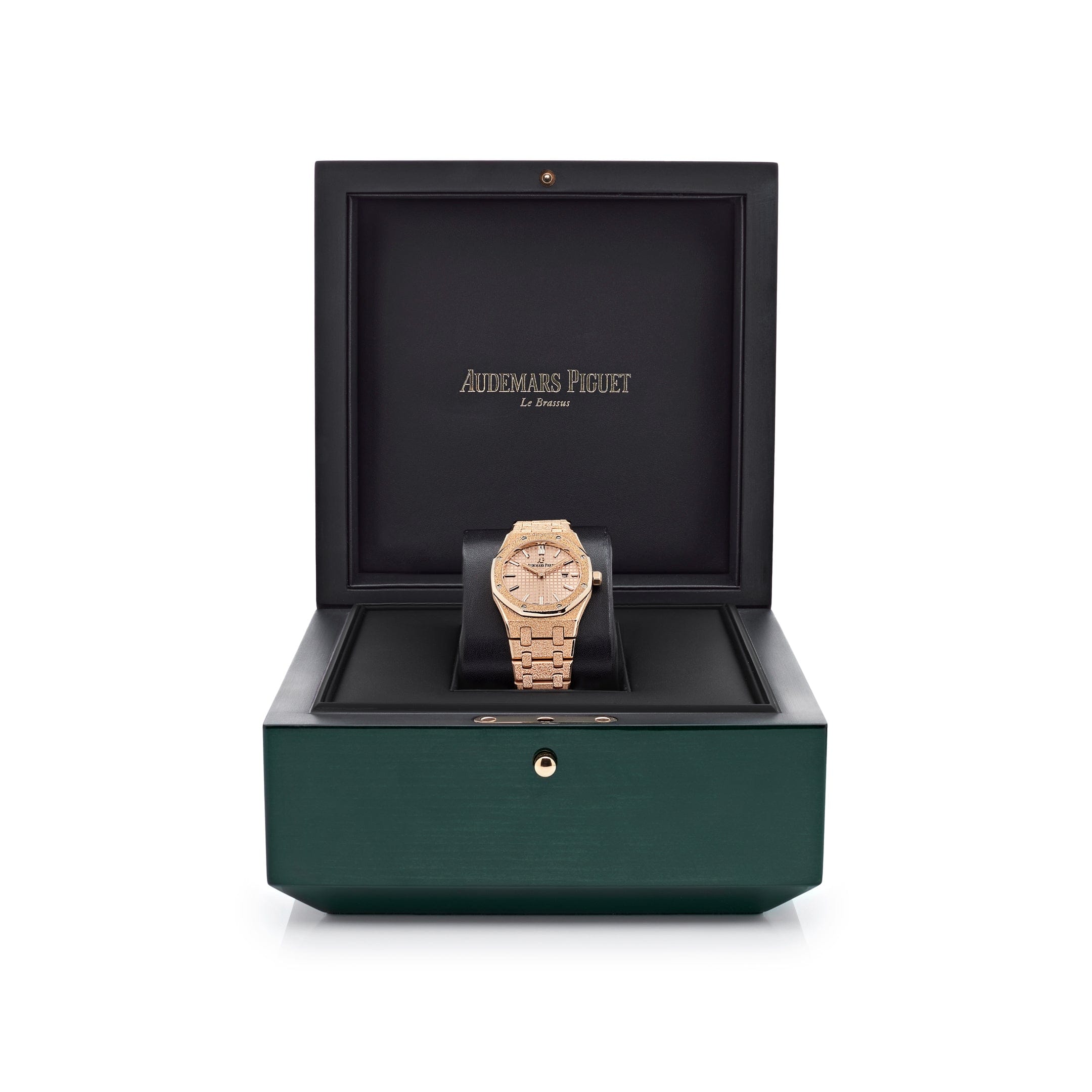 Audemars Piguet Royal Oak 67653OR.GG.1263OR.02 Frosted Rose Gold Quartz Ladies