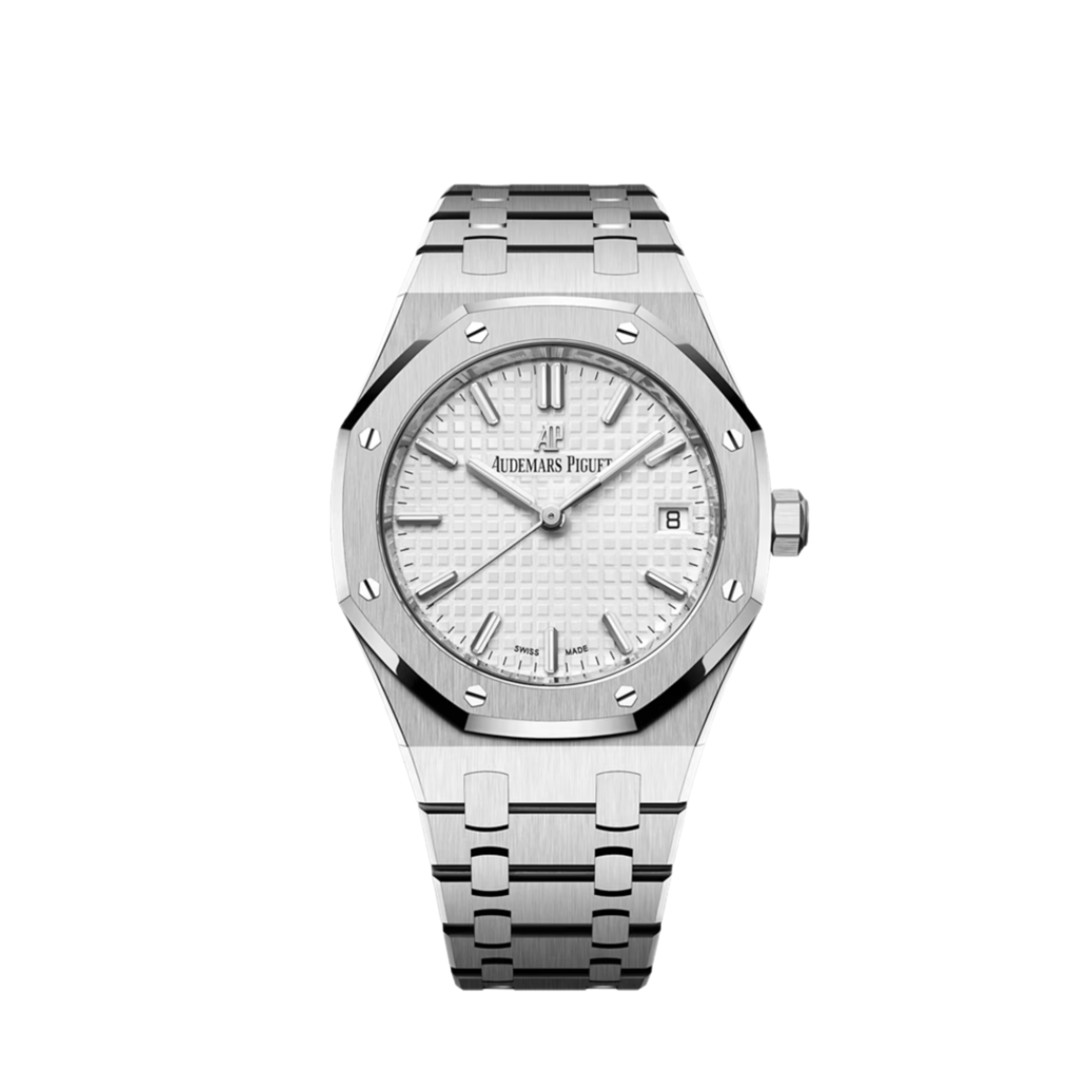 Audemars Piguet Royal Oak 77350ST.OO.1261ST.01 Stainless Steel Silver-Toned Dial