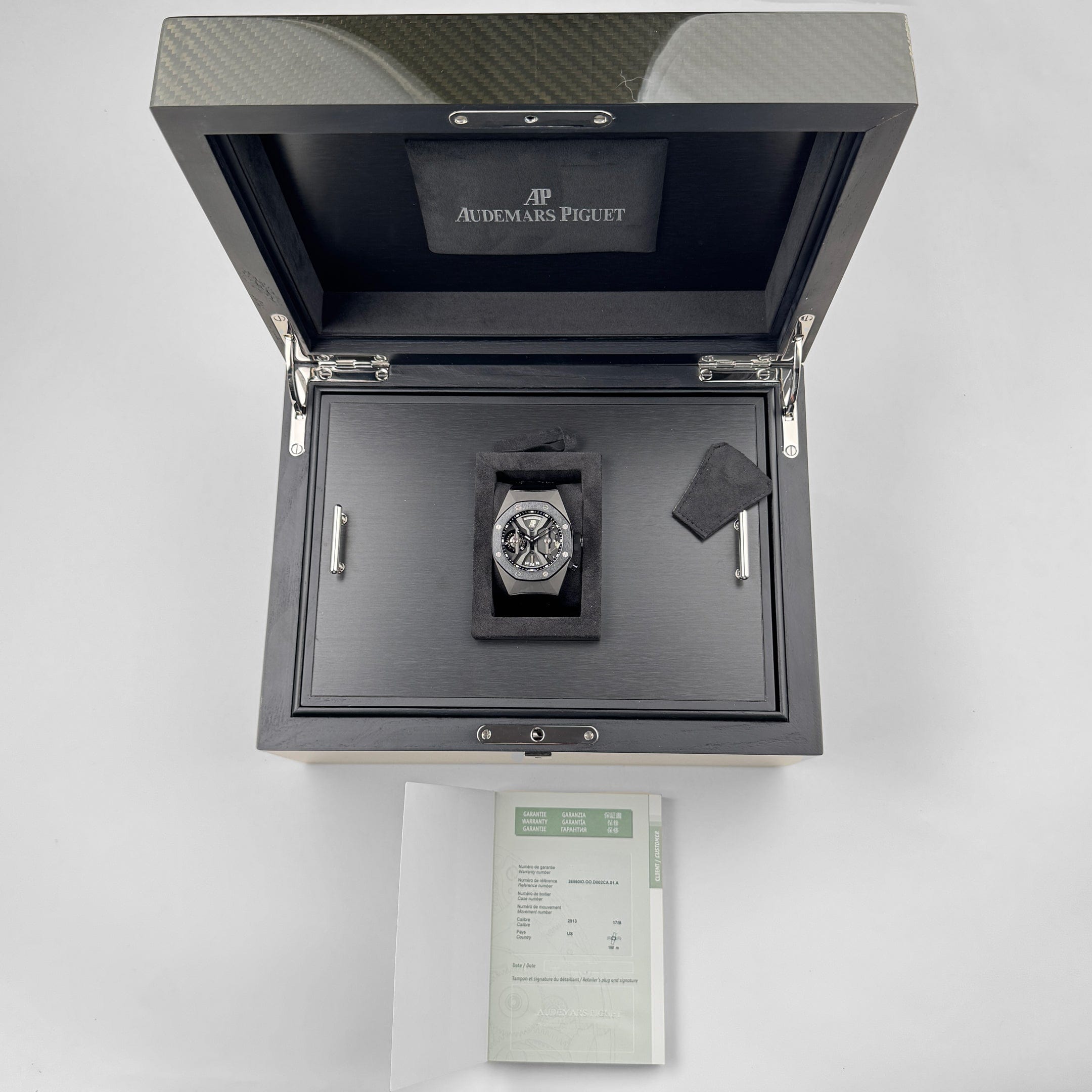 Audemars Piguet Royal Oak Concept 26560IO.OO.D002CA.01 Tourbillon GMT Titanium (2012)