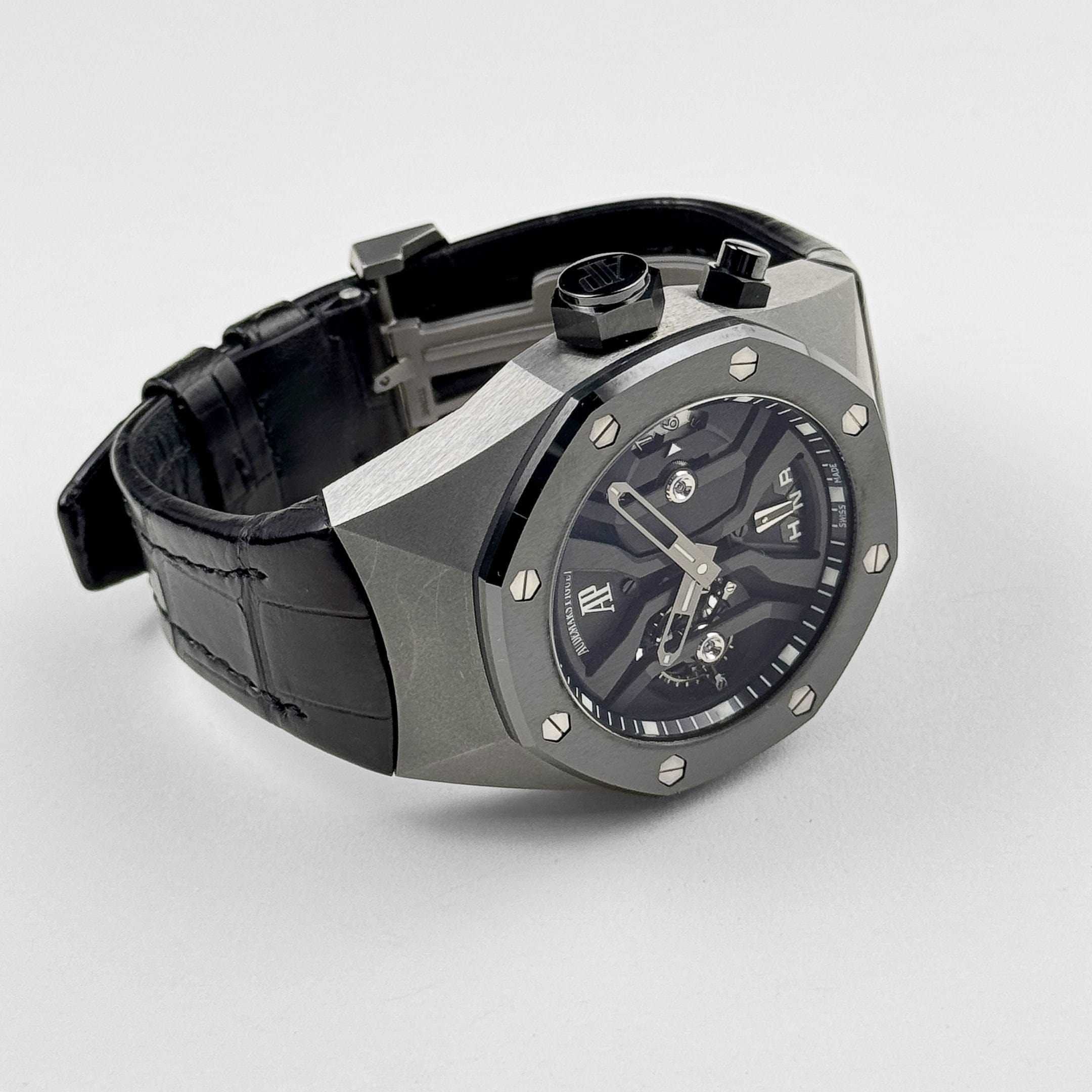 Audemars Piguet Royal Oak Concept 26560IO.OO.D002CA.01 Tourbillon GMT Titanium (2012)