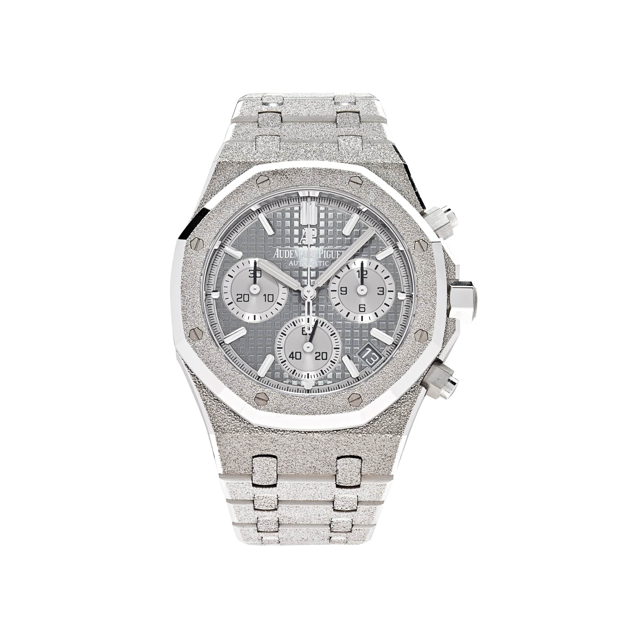 Luxury Watch Audemars Piguet Royal Oak Frosted Self-winding Chronograph 26239BC.GG.1224BC.01 Wrist Aficionado