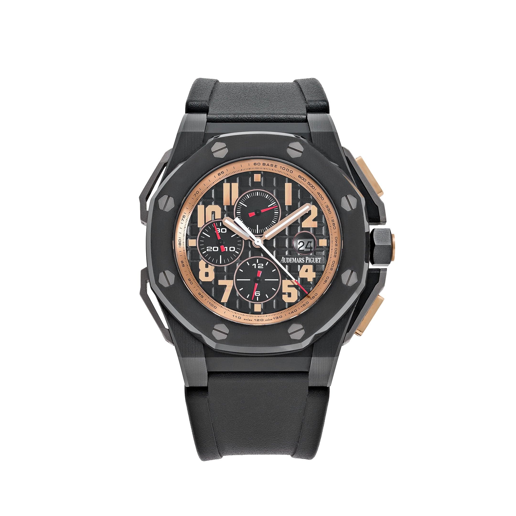 Audemars Piguet Royal Oak Offshore 26378IO.OO.A001KE.01 'Arnold Schwarzenegger The Legacy Chronograph' Black Ceramic Black Dial (2011)