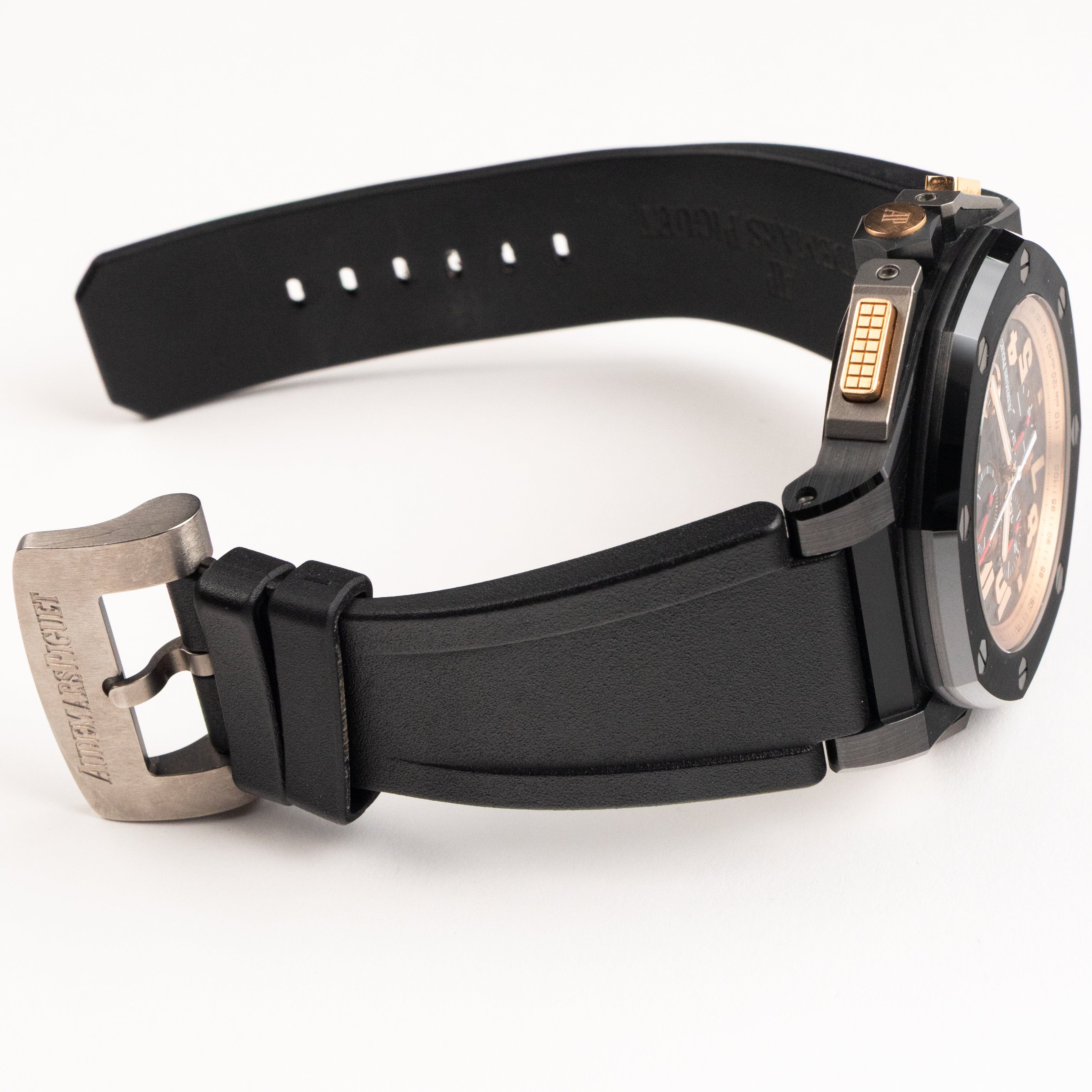 Audemars Piguet Royal Oak Offshore 26378IO.OO.A001KE.01 'Arnold Schwarzenegger The Legacy Chronograph' Black Ceramic Black Dial (2011)