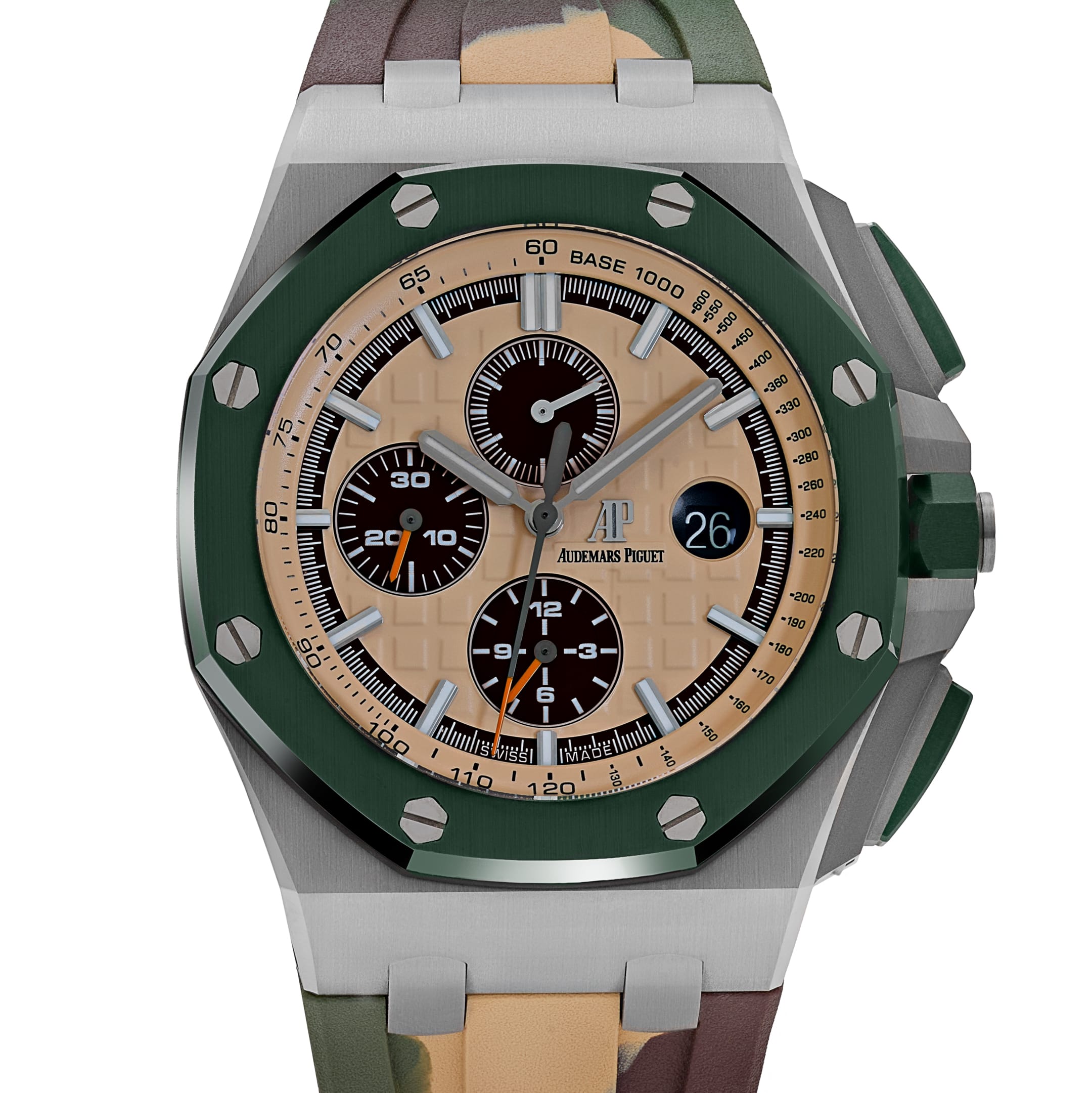 Audemars Piguet Royal Oak Offshore 26400SO.OO.A054CA.01 Selfwinding Chronograph Champagne Dial