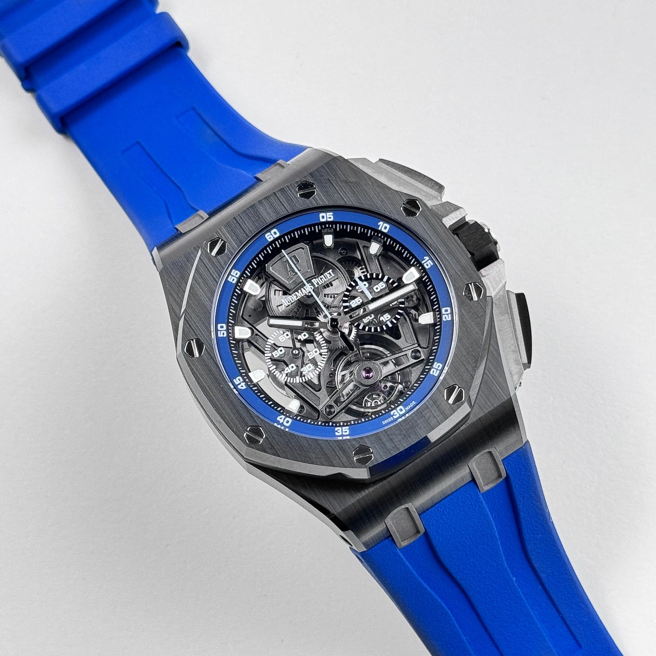 Audemars Piguet Royal Oak Offshore 26407CE.OO.A030CA.01 Tourbillon Chronograph Black Ceramic Openworked Dial (2019)