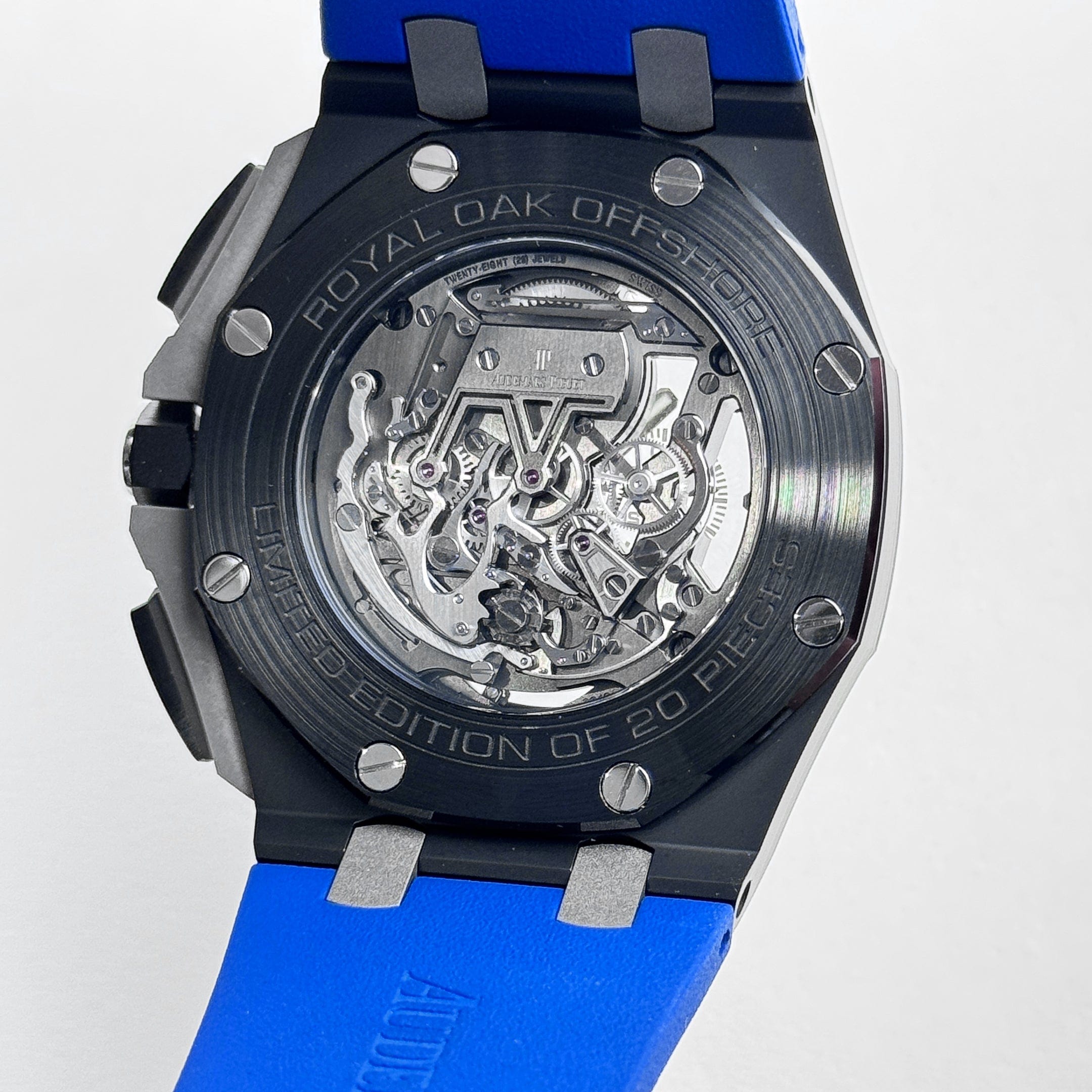 Audemars Piguet Royal Oak Offshore 26407CE.OO.A030CA.01 Tourbillon Chronograph Black Ceramic Openworked Dial (2019)
