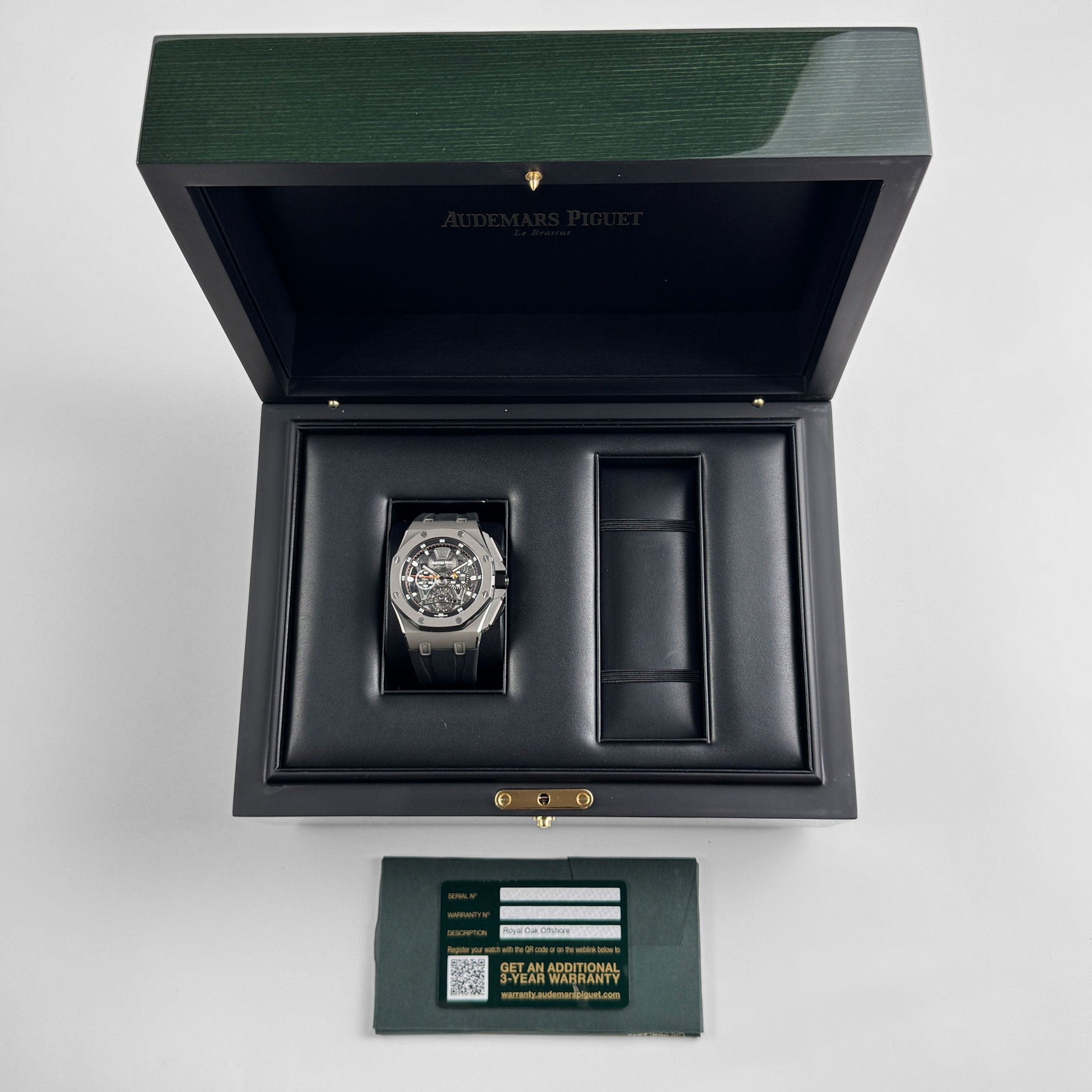 Audemars Piguet Royal Oak Offshore 26407TI.GG.A002CA.01 Tourbillon Chronograph Titanium (2017)