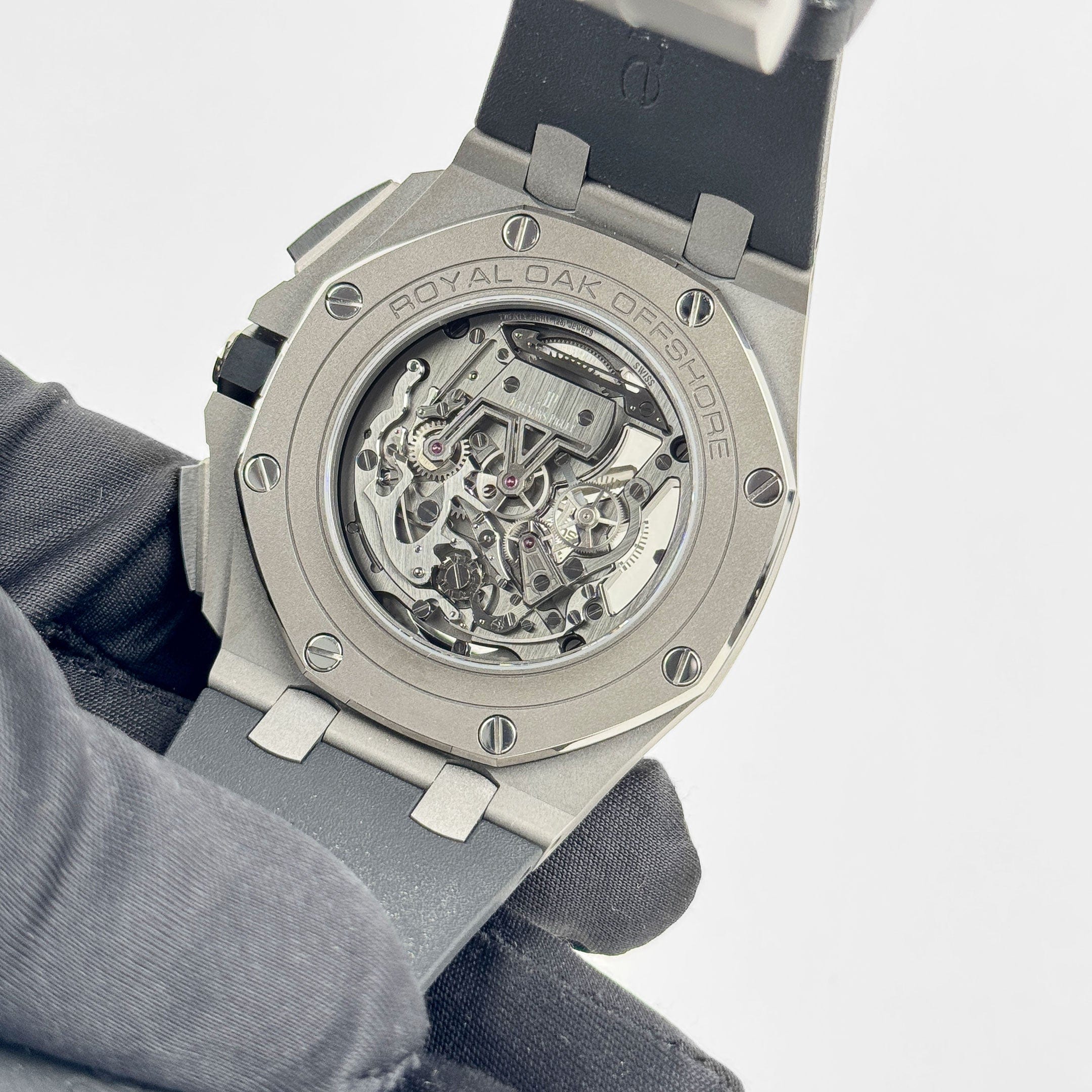 Audemars Piguet Royal Oak Offshore 26407TI.GG.A002CA.01 Tourbillon Chronograph Titanium