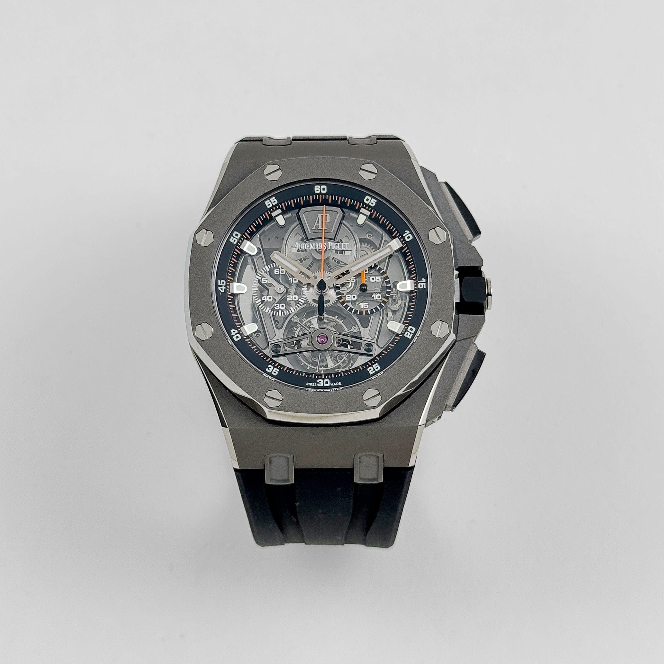 Audemars Piguet Royal Oak Offshore 26407TI.GG.A002CA.01 Tourbillon Chronograph Titanium