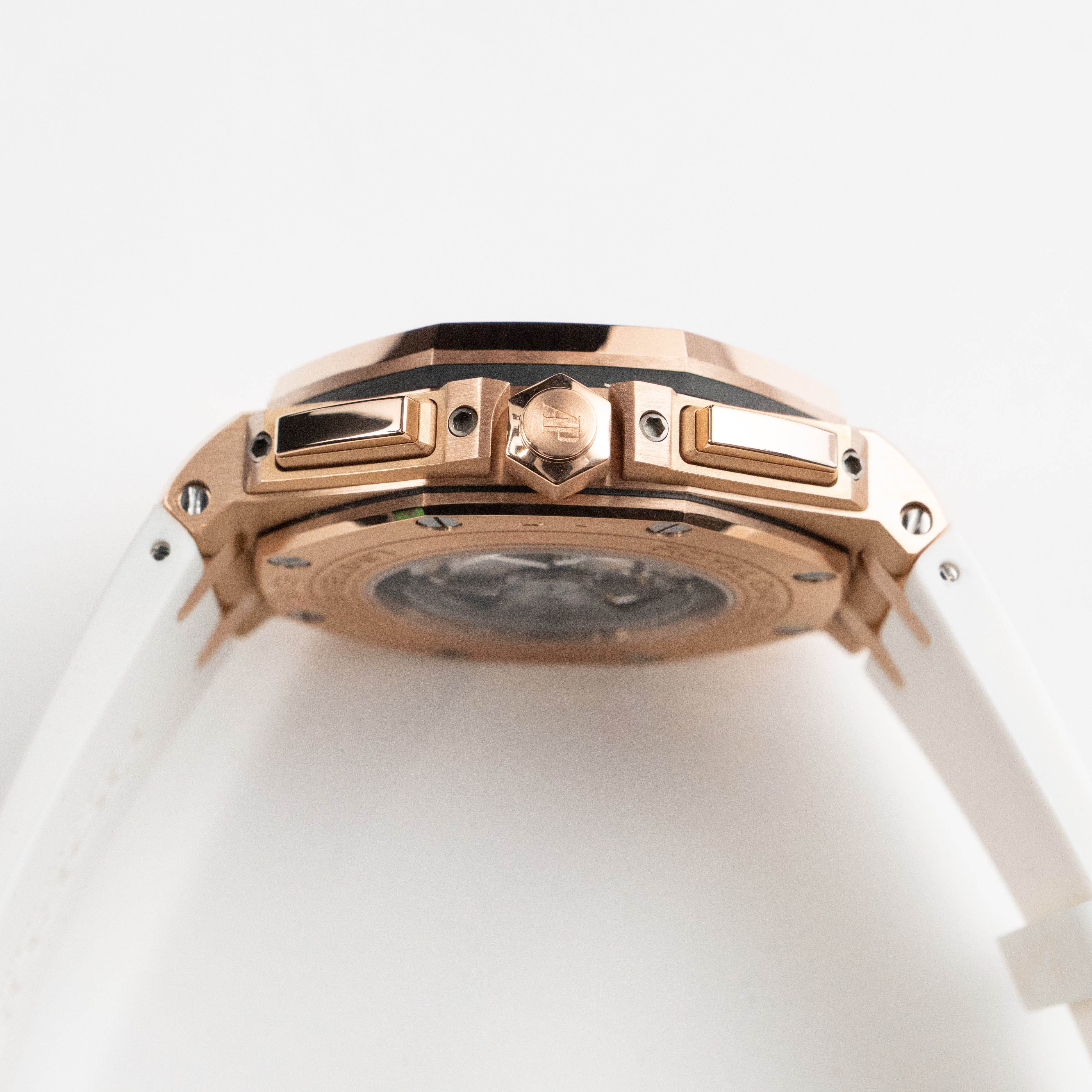 Audemars Piguet Royal Oak Offshore 26408OR.OO.A010CA.01 'Summer' Chronograph Rose Gold White Dial Limited Edition of 500 (2017)