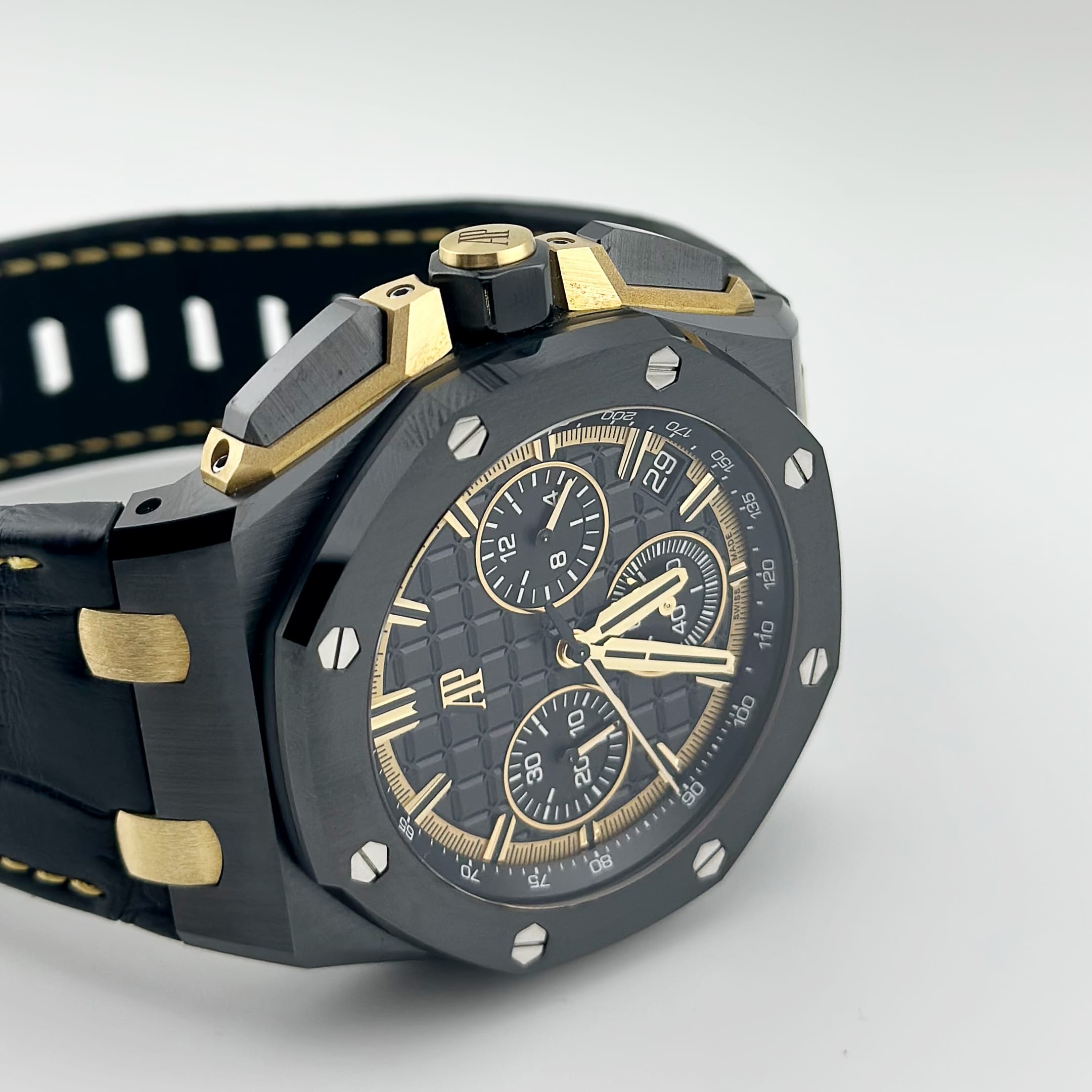 Audemars Piguet Royal Oak Offshore 26420CE.OO.A127CR.01 Chronograph Black Ceramic Yellow Gold Black Dial (2024)