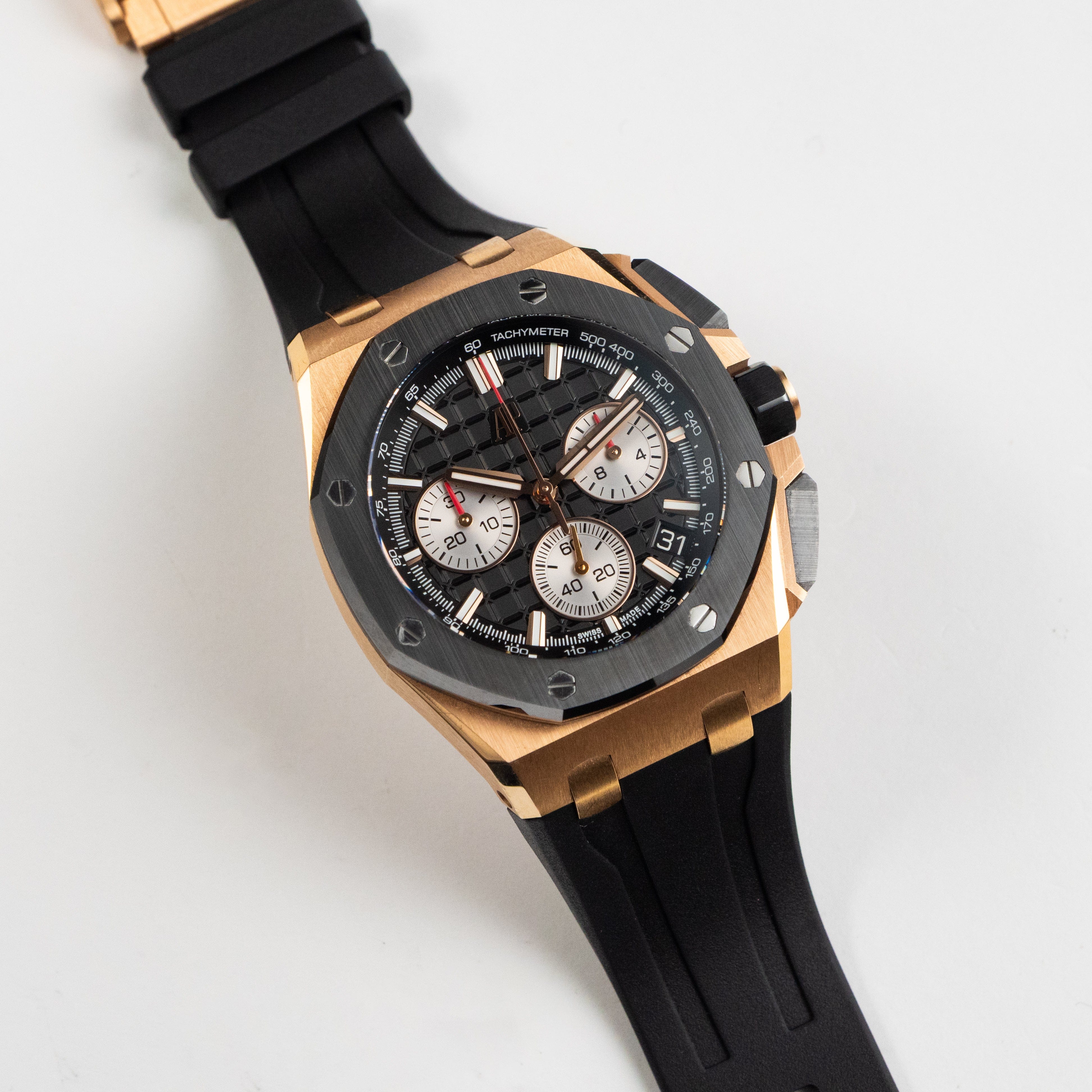 Audemars Piguet Royal Oak Offshore 26420RO.OO.A002CA.01 Chronograph Rose Gold Black Dial (2023)