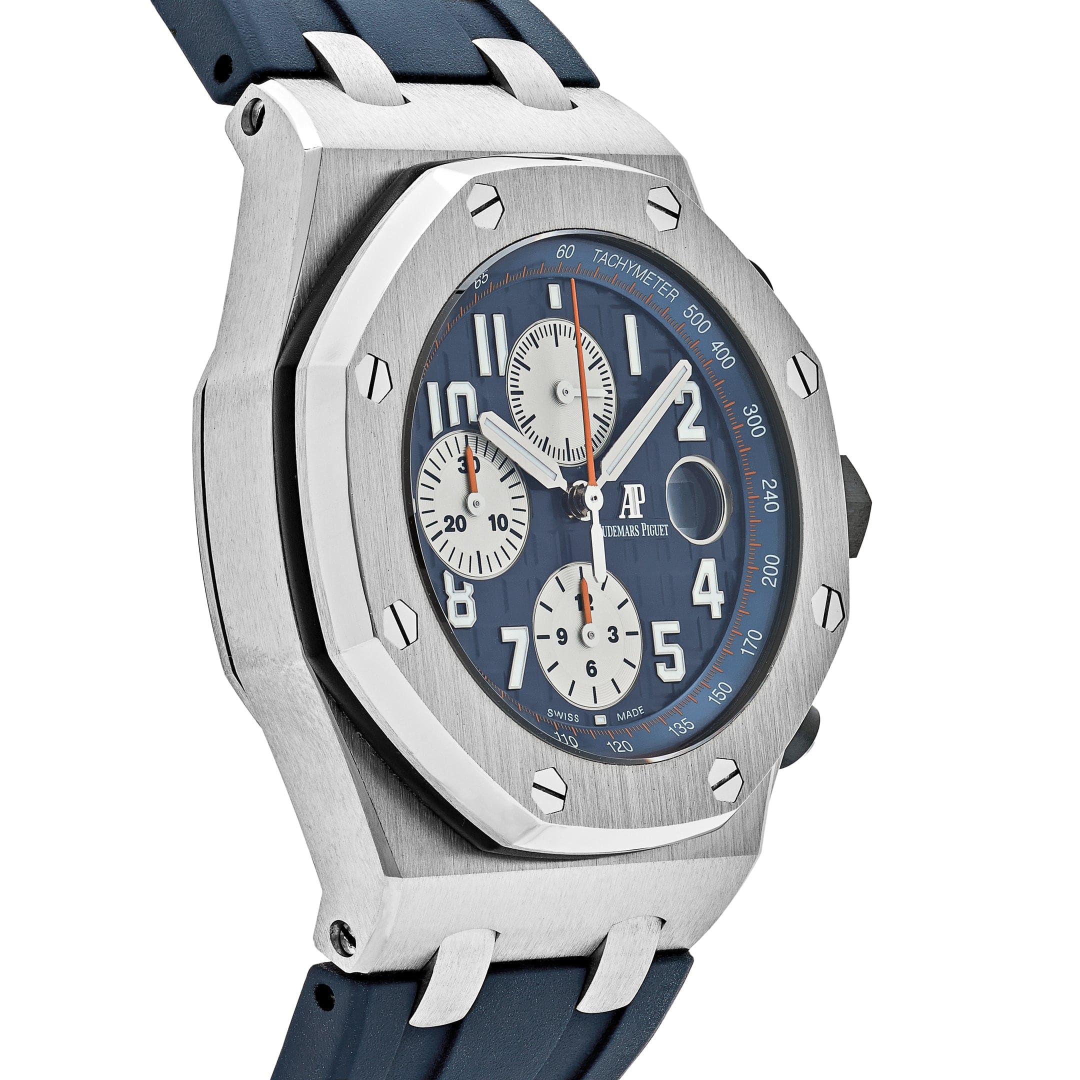 Audemars Piguet Royal Oak Offshore 26470ST.OO.A027CA.01 Chronograph Steel Blue Dial Side
