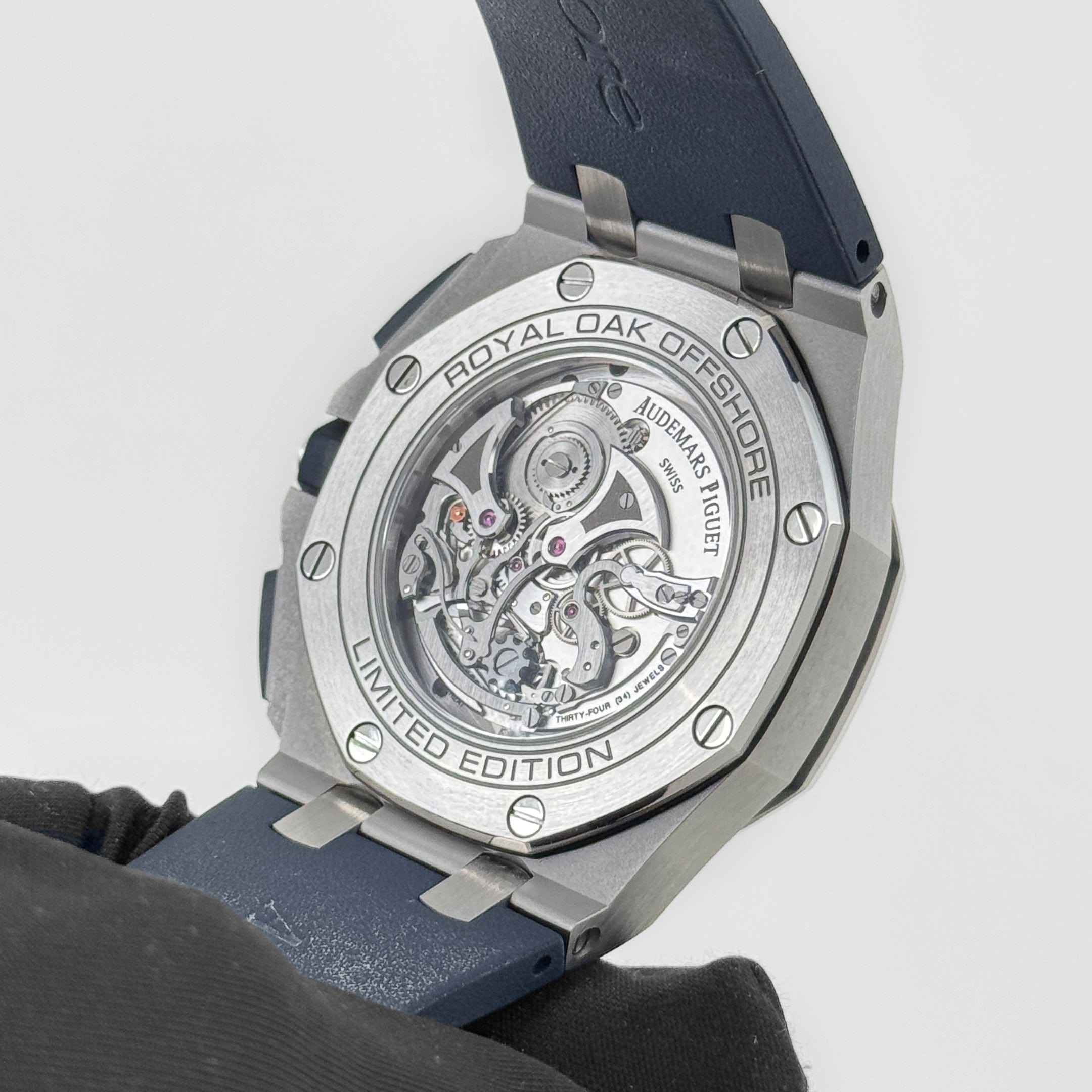 Audemars Piguet Royal Oak Offshore 26540ST.OO.A027CA.01 Tourbillon Chronograph Stainless Steel Blue Dial (2017)