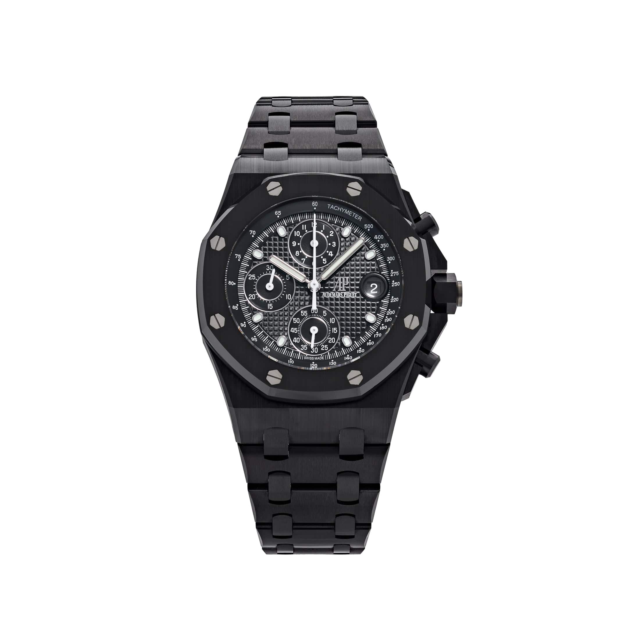 Luxury Watch Audemars Piguet Royal Oak Offshore Black Ceramic 26238CE.OO.1300CE.01 Wrist Aficionado
