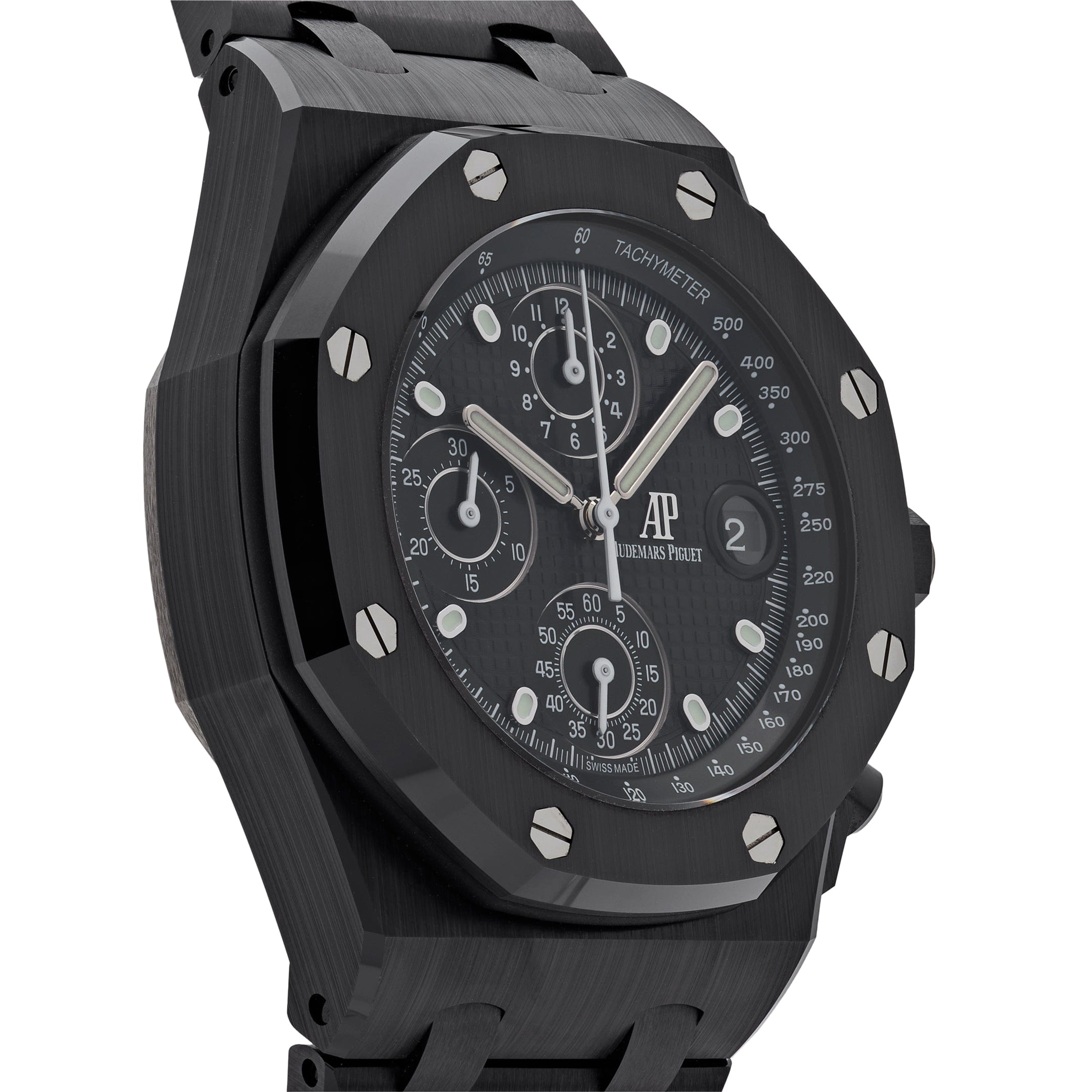 Luxury Watch Audemars Piguet Royal Oak Offshore Black Ceramic 26238CE.OO.1300CE.01 Wrist Aficionado