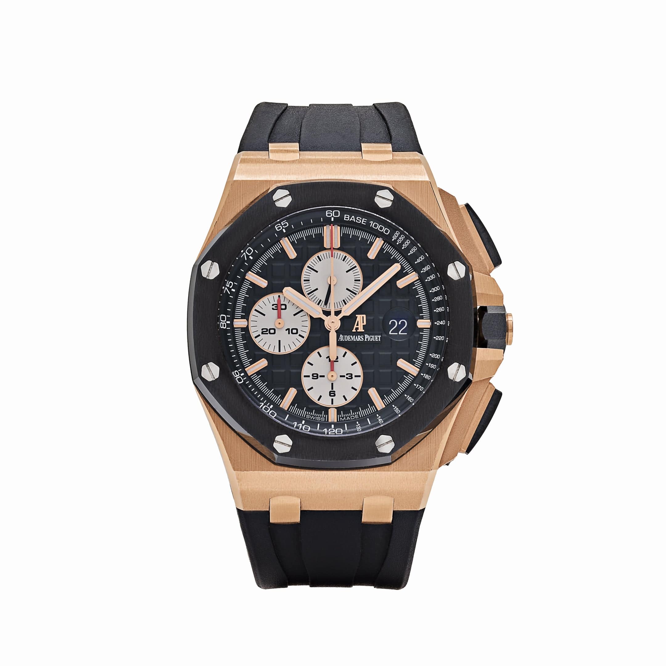 Audemars Piguet Royal Oak Offshore Chronograph 26401RO.OO.A002CA.01 Rose Gold Black Dial (2014)