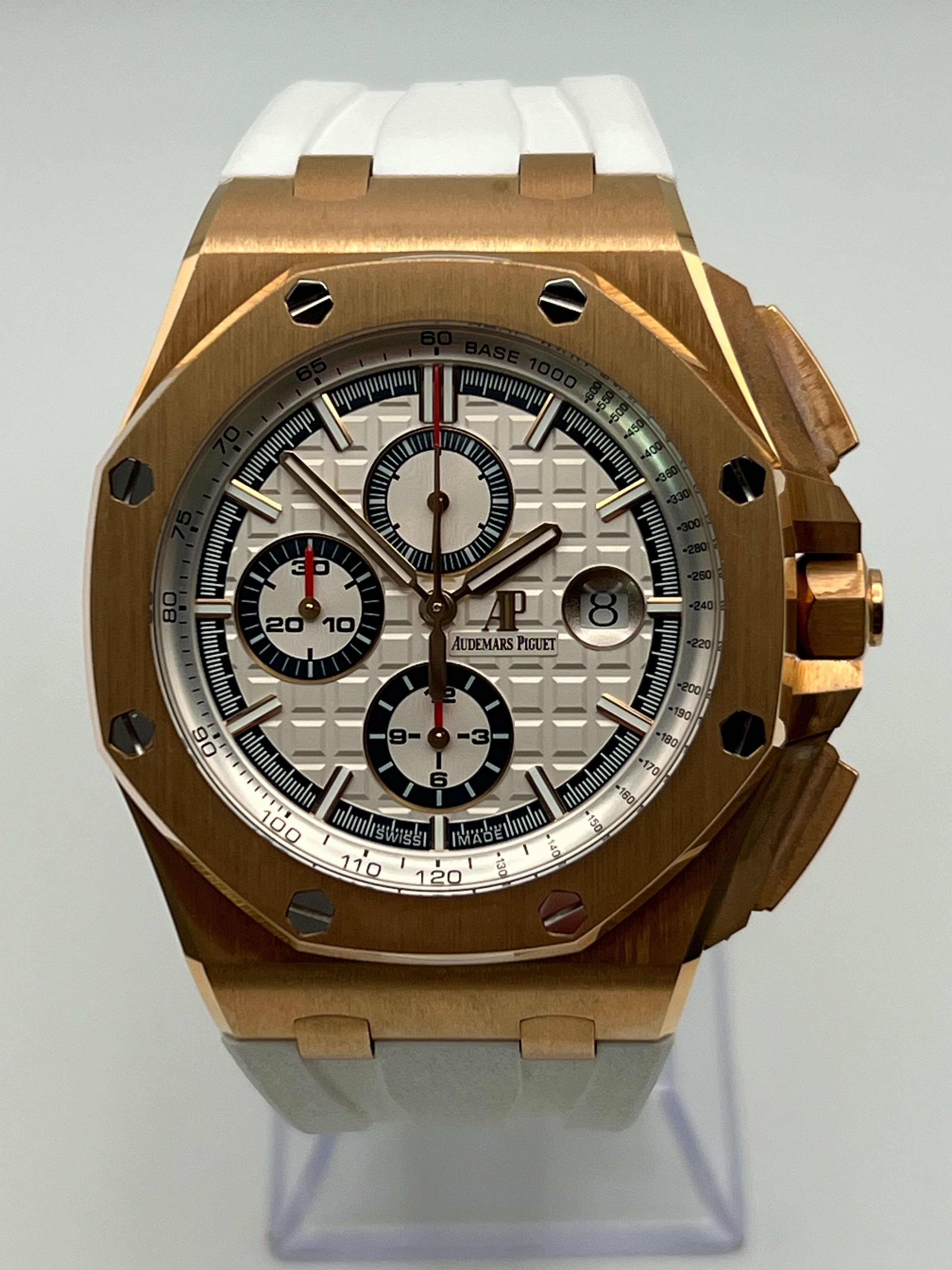 Luxury Watch Audemars Piguet Royal Oak Offshore Chronograph Summer Byblos Edition 26408OR.OO.A010CA.01.99 Wrist Aficionado