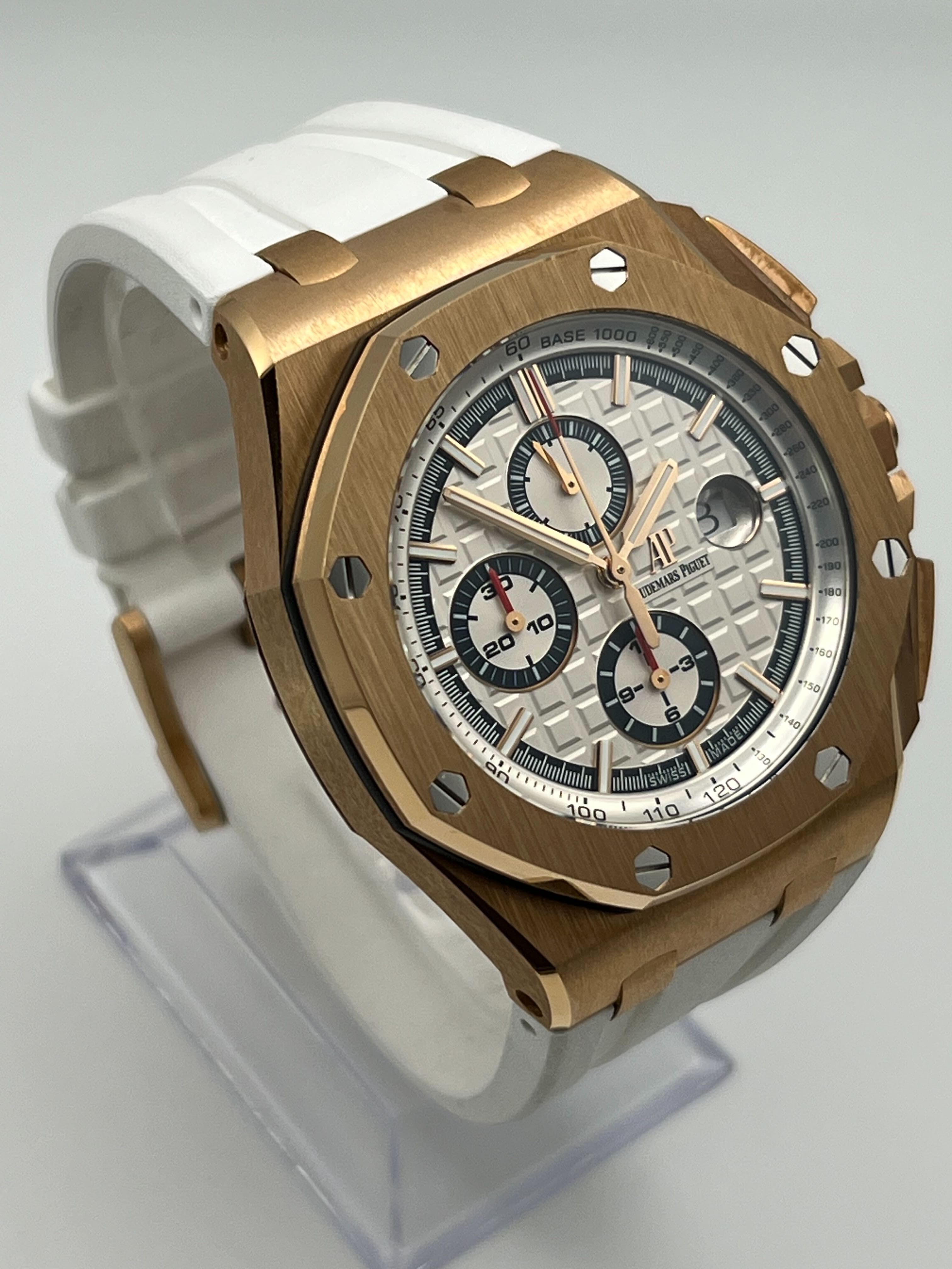 Luxury Watch Audemars Piguet Royal Oak Offshore Chronograph Summer Byblos Edition 26408OR.OO.A010CA.01.99 Wrist Aficionado