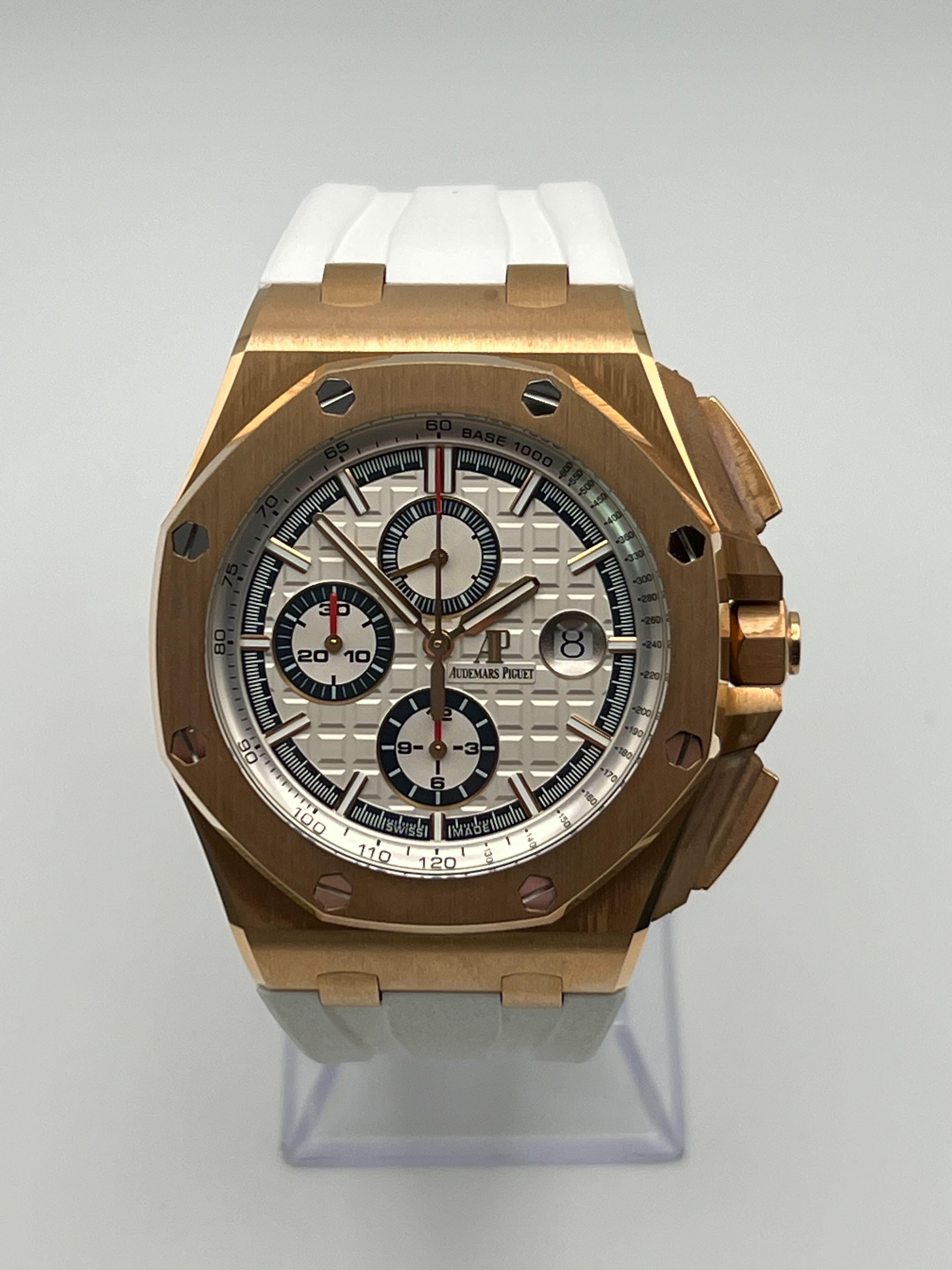 Luxury Watch Audemars Piguet Royal Oak Offshore Chronograph Summer Byblos Edition 26408OR.OO.A010CA.01.99 Wrist Aficionado