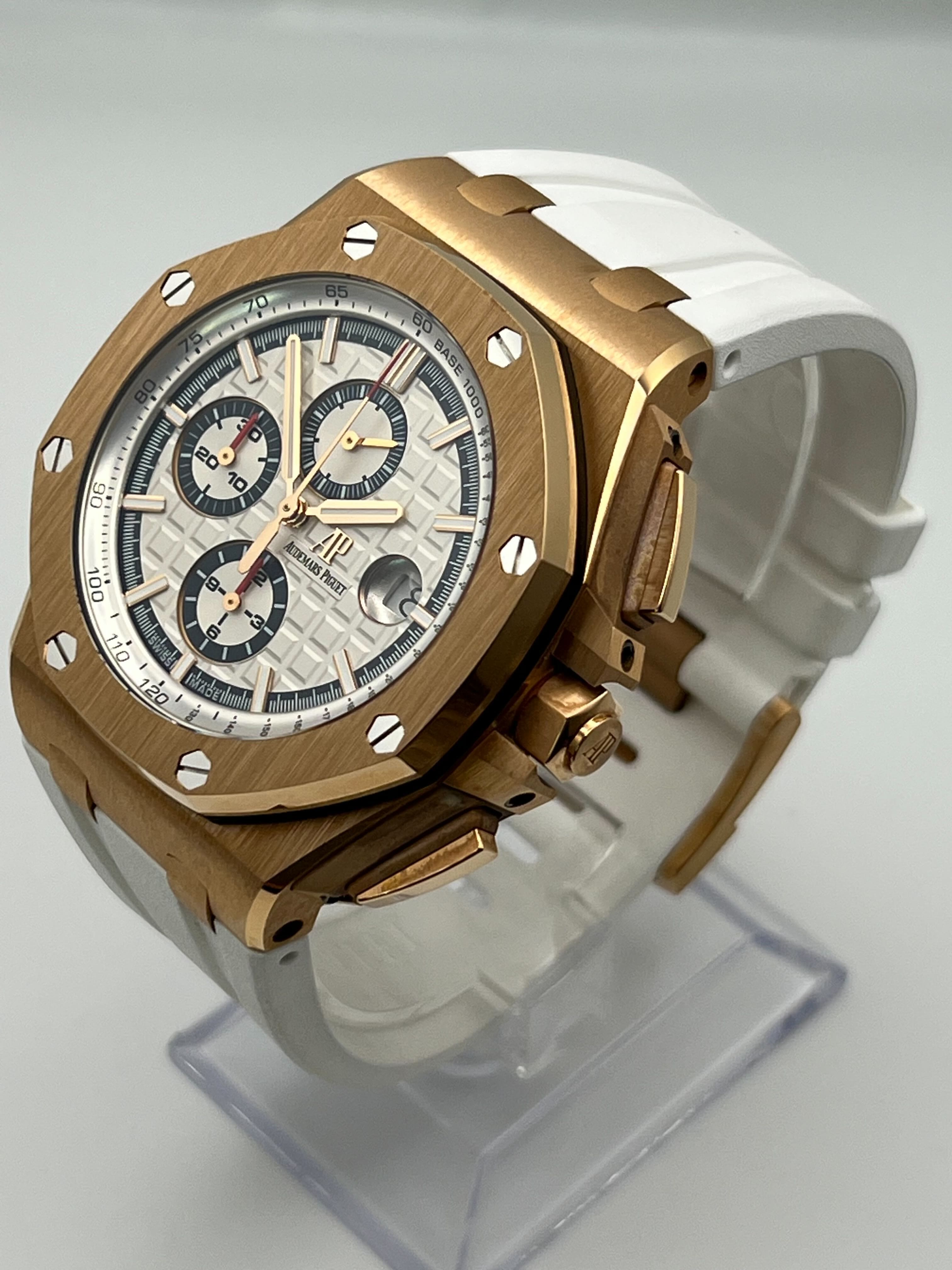 Luxury Watch Audemars Piguet Royal Oak Offshore Chronograph Summer Byblos Edition 26408OR.OO.A010CA.01.99 Wrist Aficionado