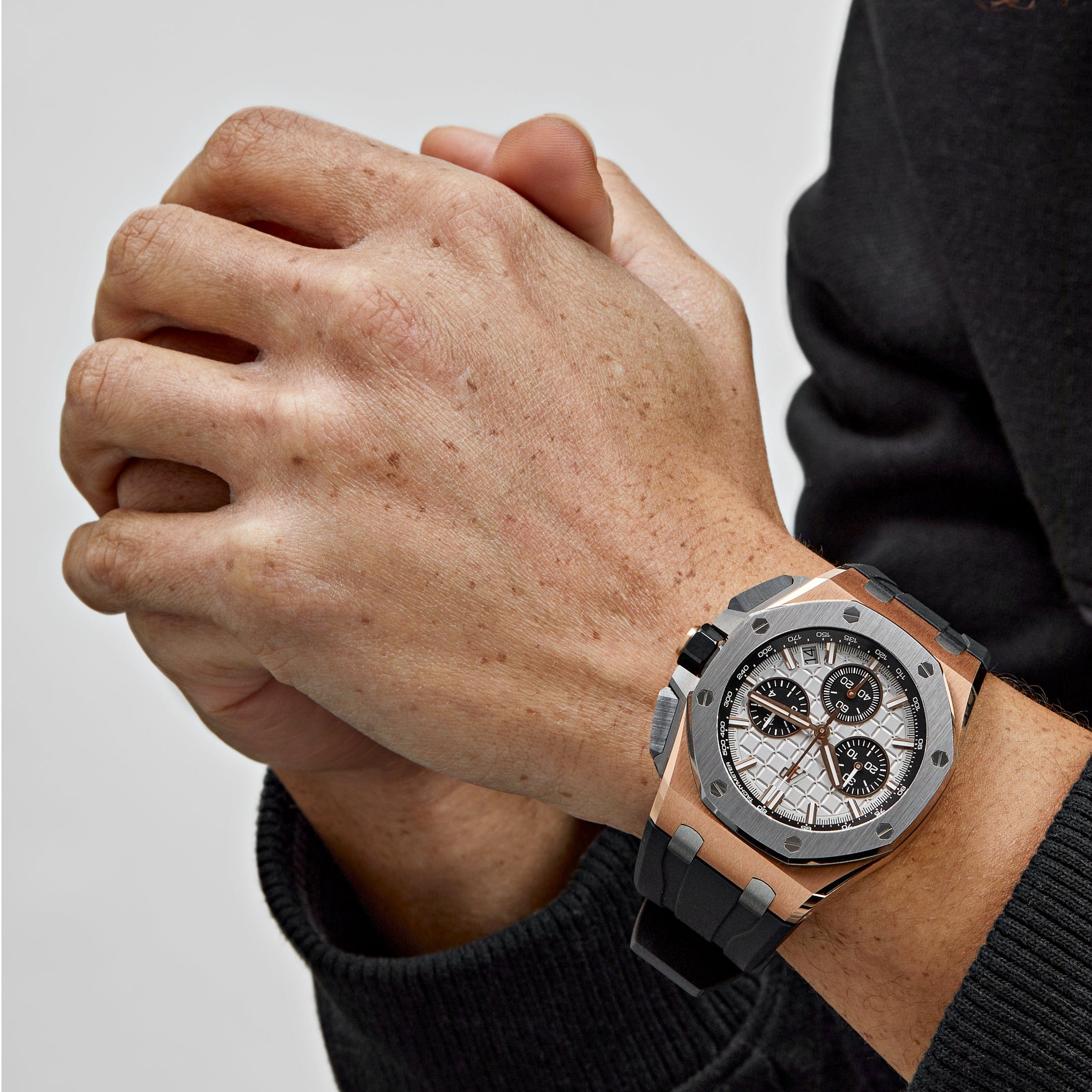 Audemars Piguet Royal Oak Offshore Chronograph 26420OI.OO.A015VE.01 Rose Gold Grey Dial