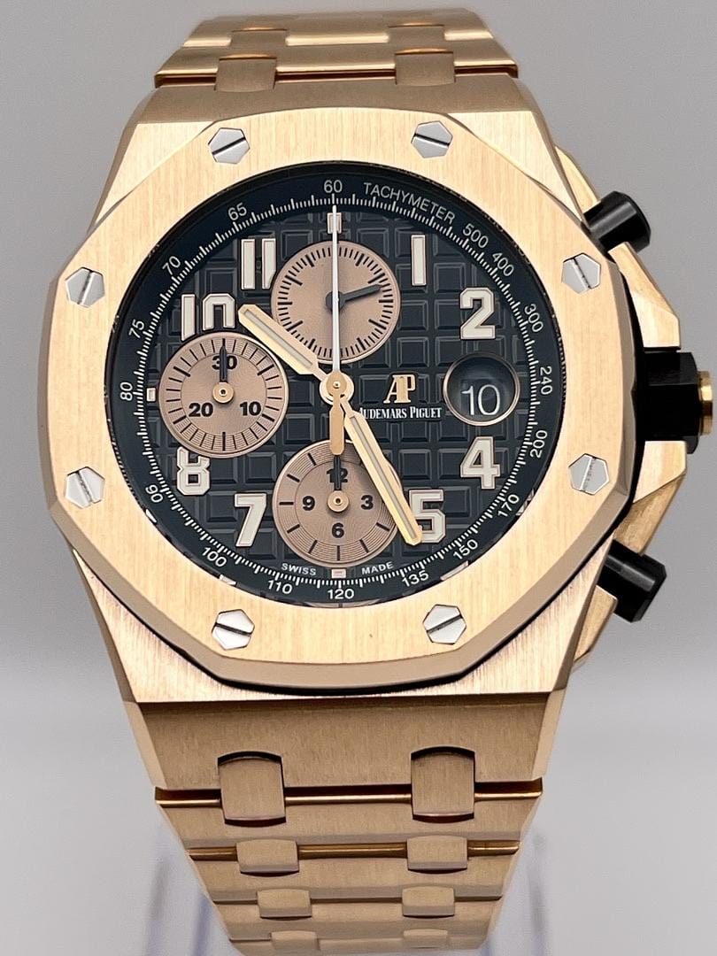 Luxury Watch Audemars Piguet Royal Oak Offshore Chronograph 26470OR.OO.1000OR.03 Wrist Aficionado