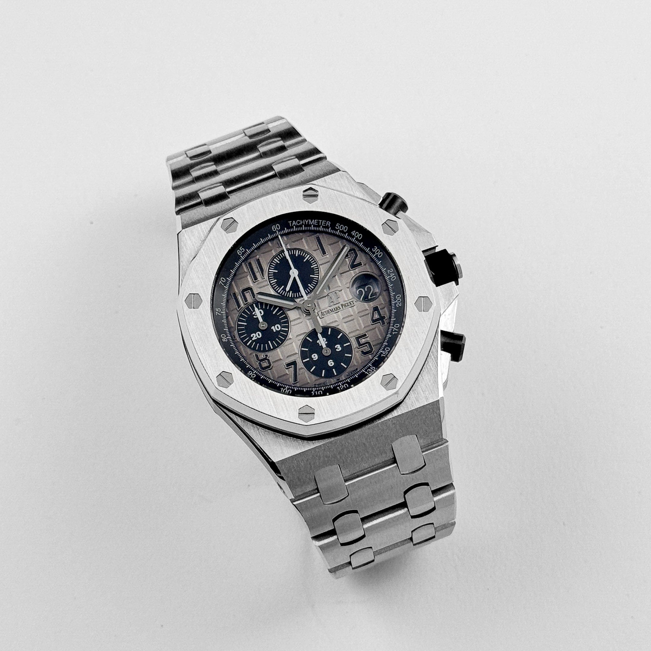 Audemars Piguet Royal Oak Offshore Chronograph 26470PT.OO.1000PT.01 Platinum Grey Dial (2017)
