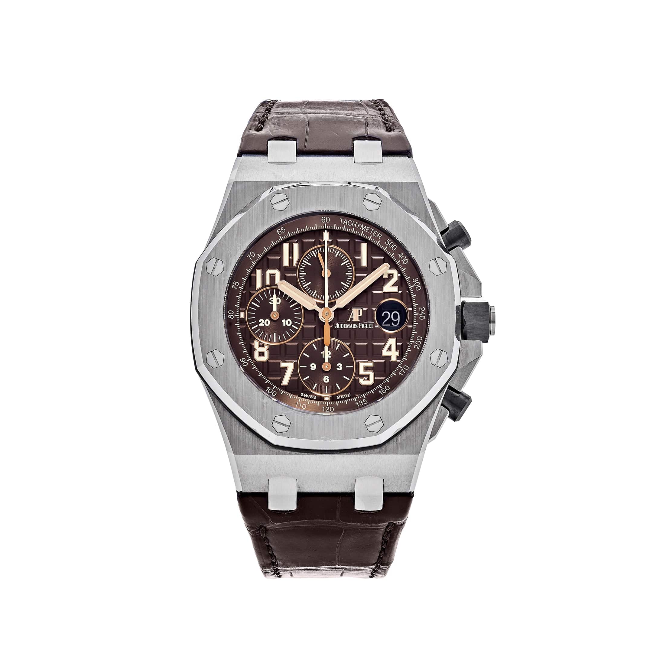 Audemars Piguet Royal Oak Offshore Chronograph 26470ST.OO.A820CR.01 Stainless Steel Brown Dial