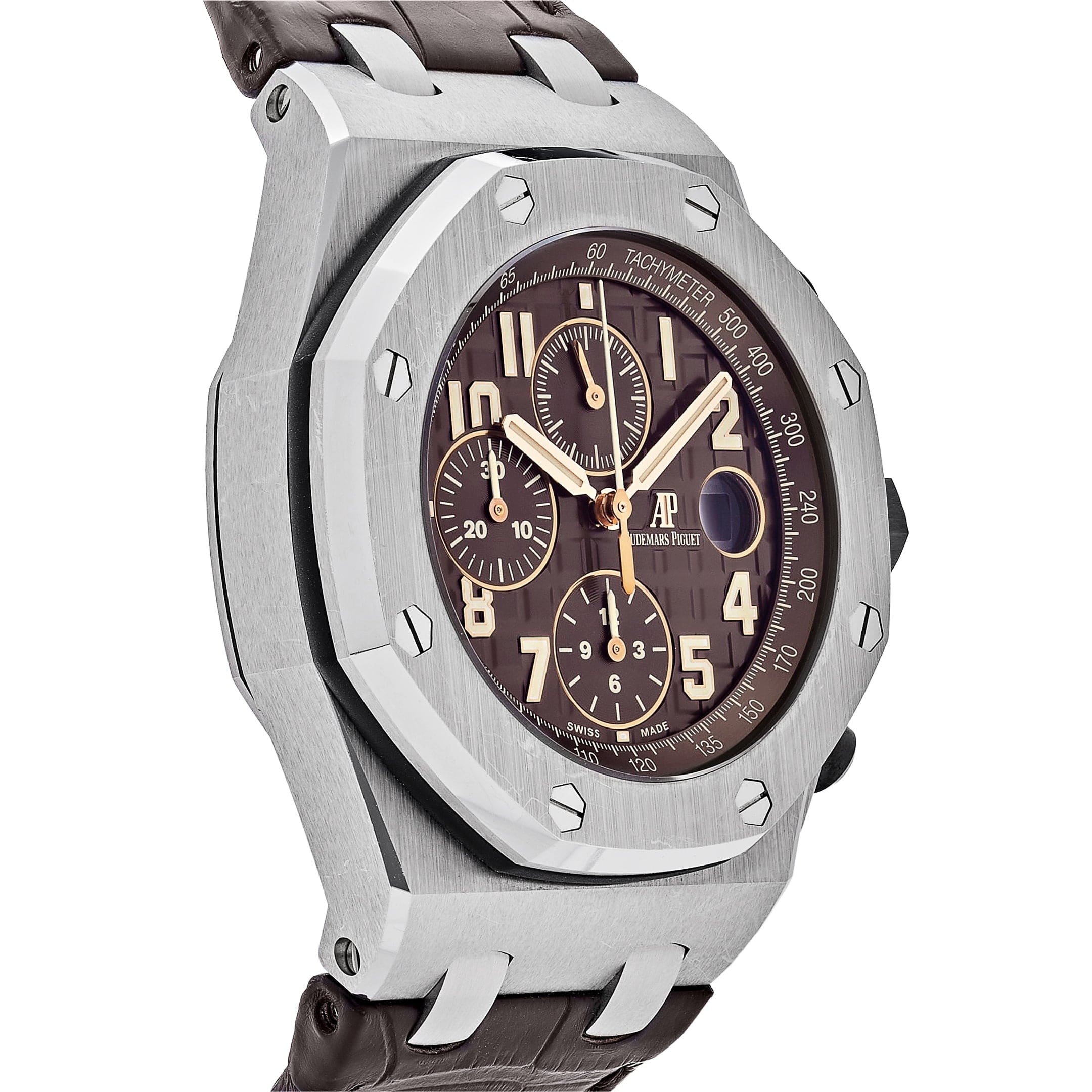 Audemars Piguet Royal Oak Offshore Chronograph 26470ST.OO.A820CR.01 Stainless Steel Brown Dial