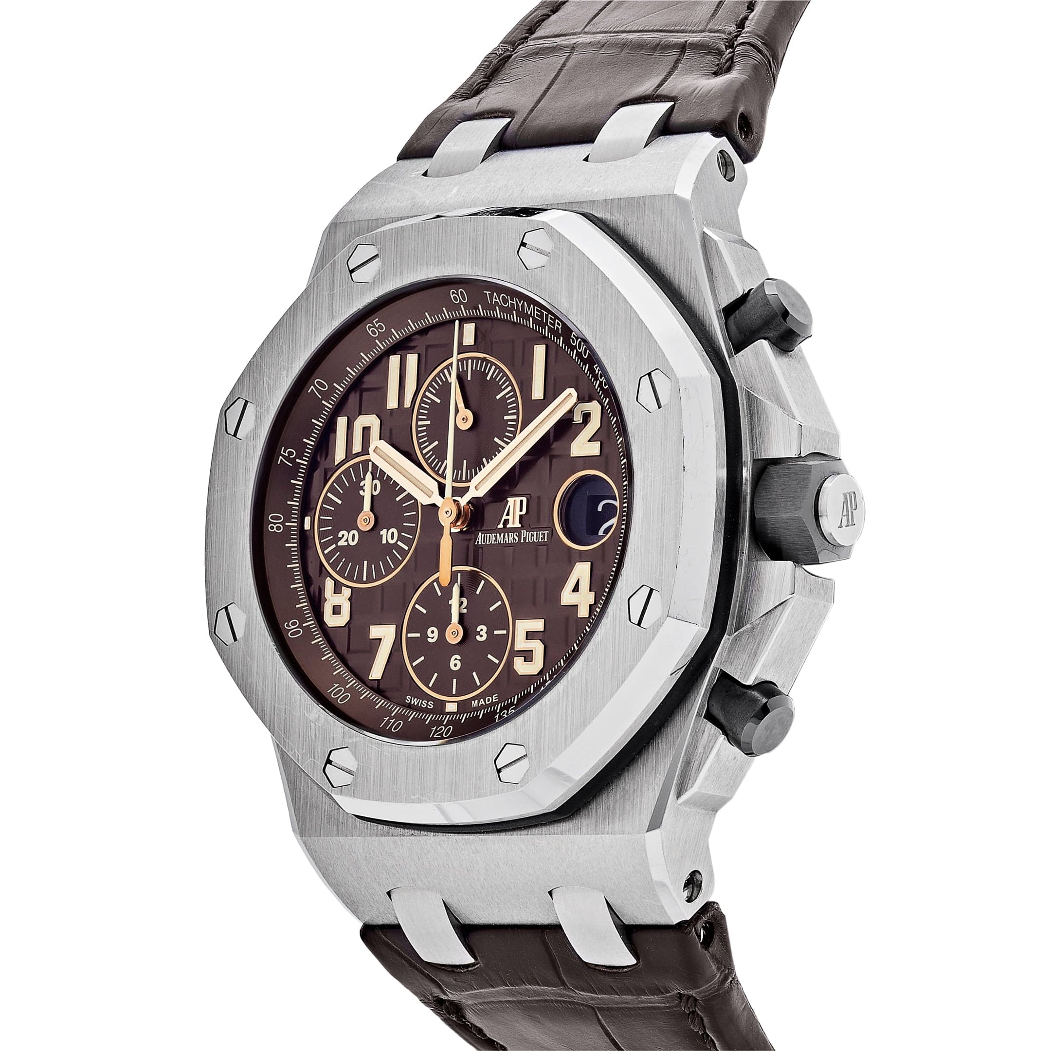 Audemars Piguet Royal Oak Offshore Chronograph 26470ST.OO.A820CR.01 Stainless Steel Brown Dial