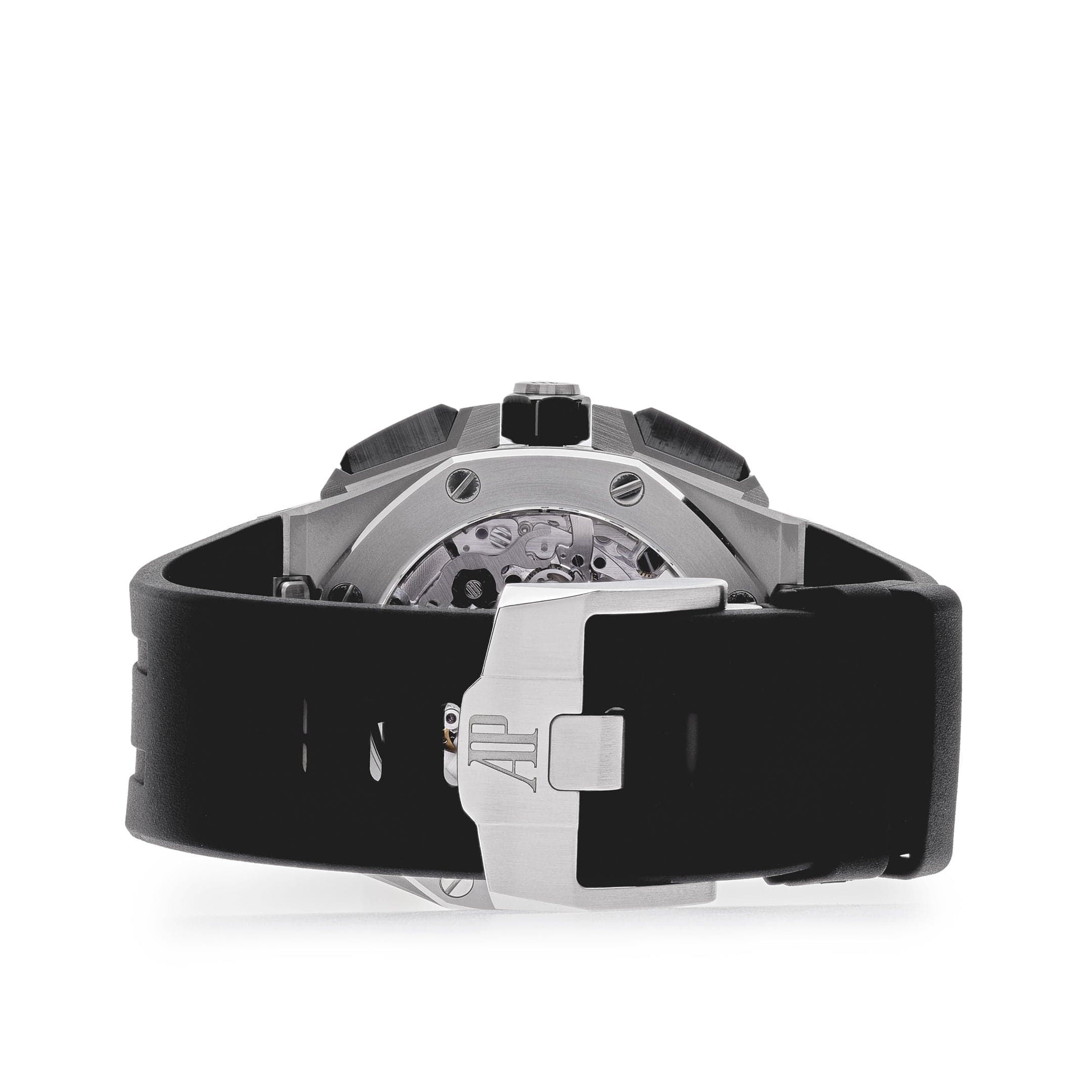 Luxury Watch Audemars Piguet Royal Oak Offshore Chronograph 43mm Titanium Blue Dial 26420TI.OO.A027CA.01 Wrist Aficionado