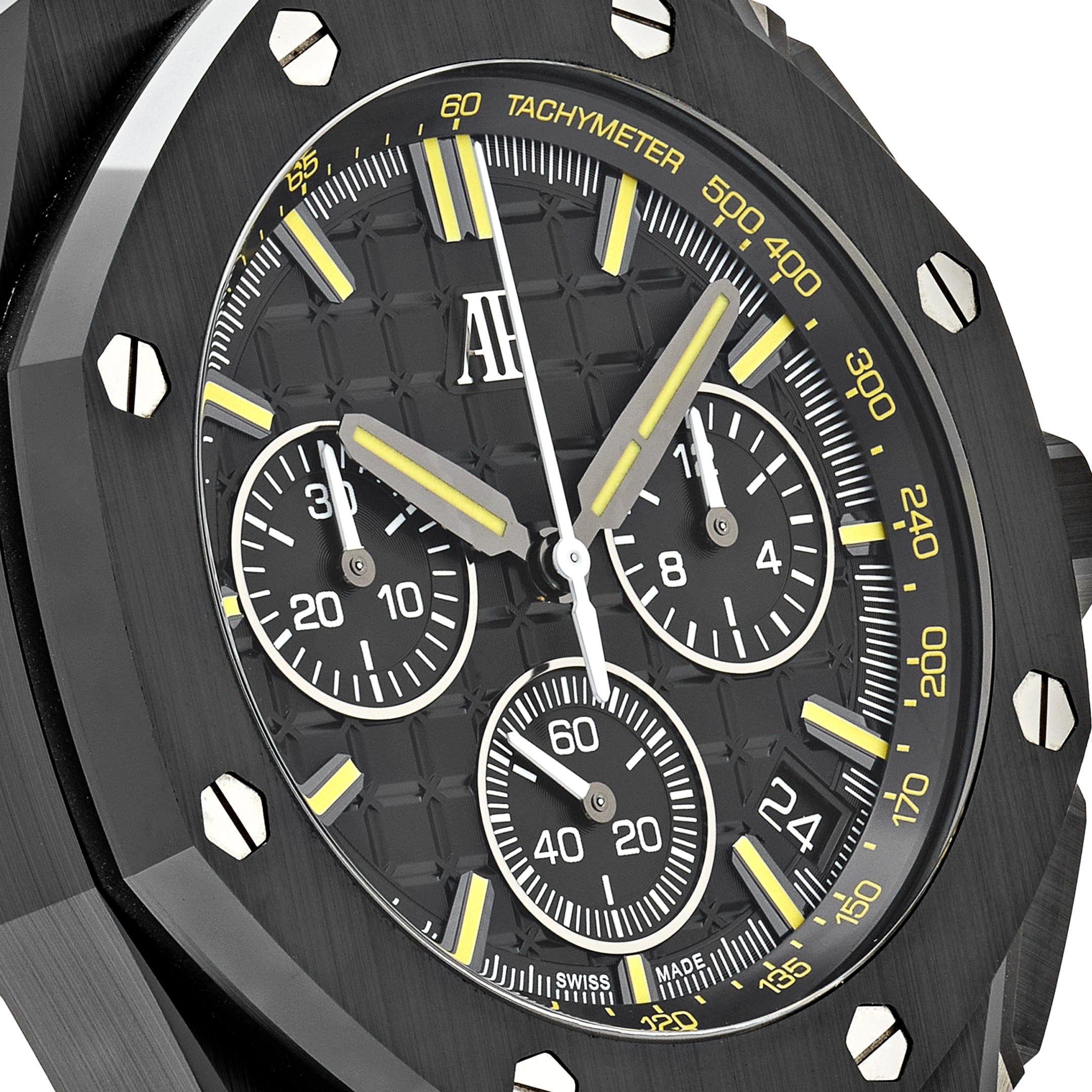 Luxury Watch Audemars Piguet Royal Oak Offshore Chronograph Black Ceramic End of Days 26420CE.OO.A005VE.01 Limited Wrist Aficionado
