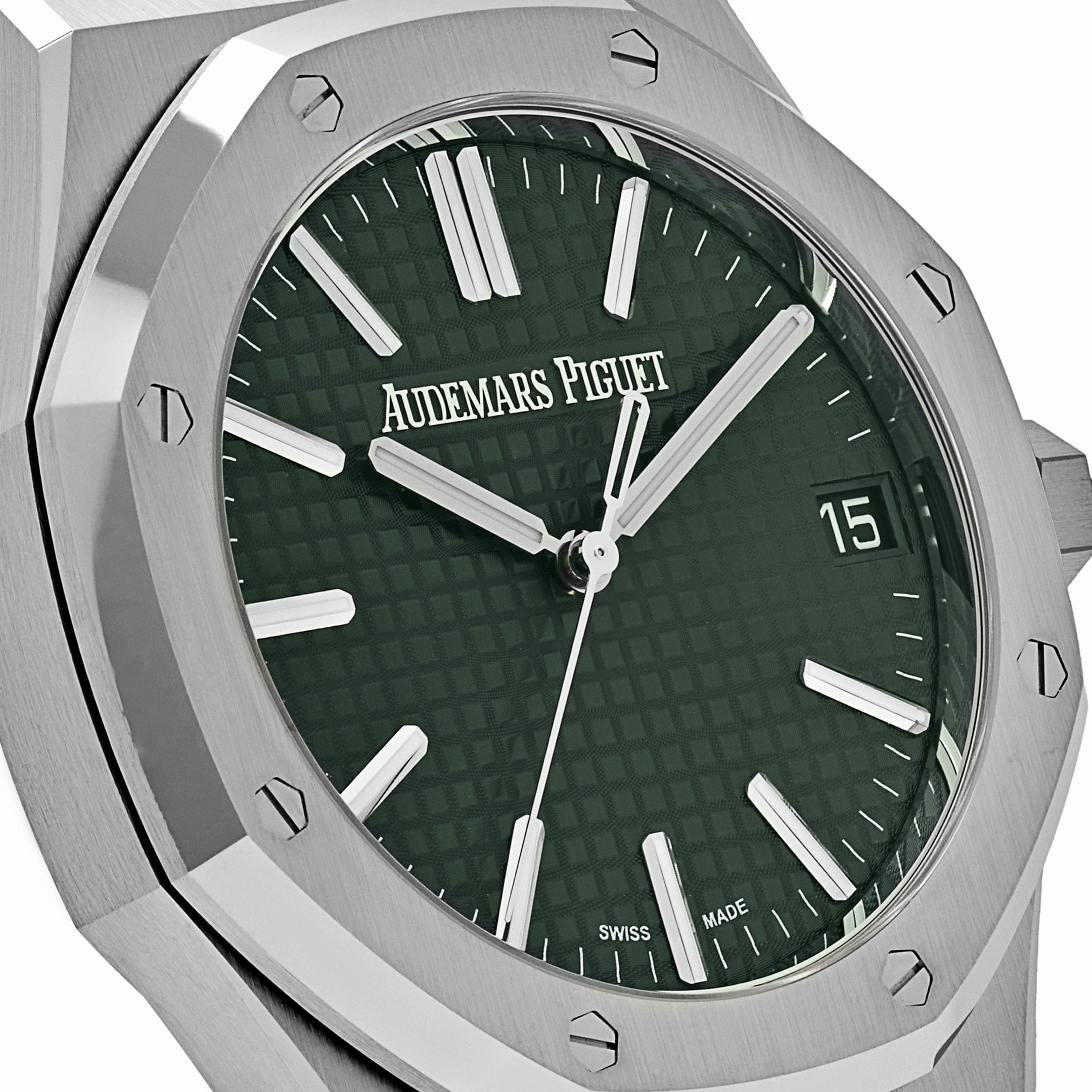 Audemars Piguet Royal Oak Selfwinding 15510ST.OO.1320ST.09 Stainless Steel Green Dial (2024)