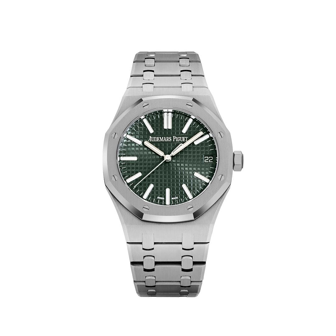 Audemars Piguet Royal Oak Selfwinding 15510ST.OO.1320ST.09 Stainless Steel Green Dial (2025)