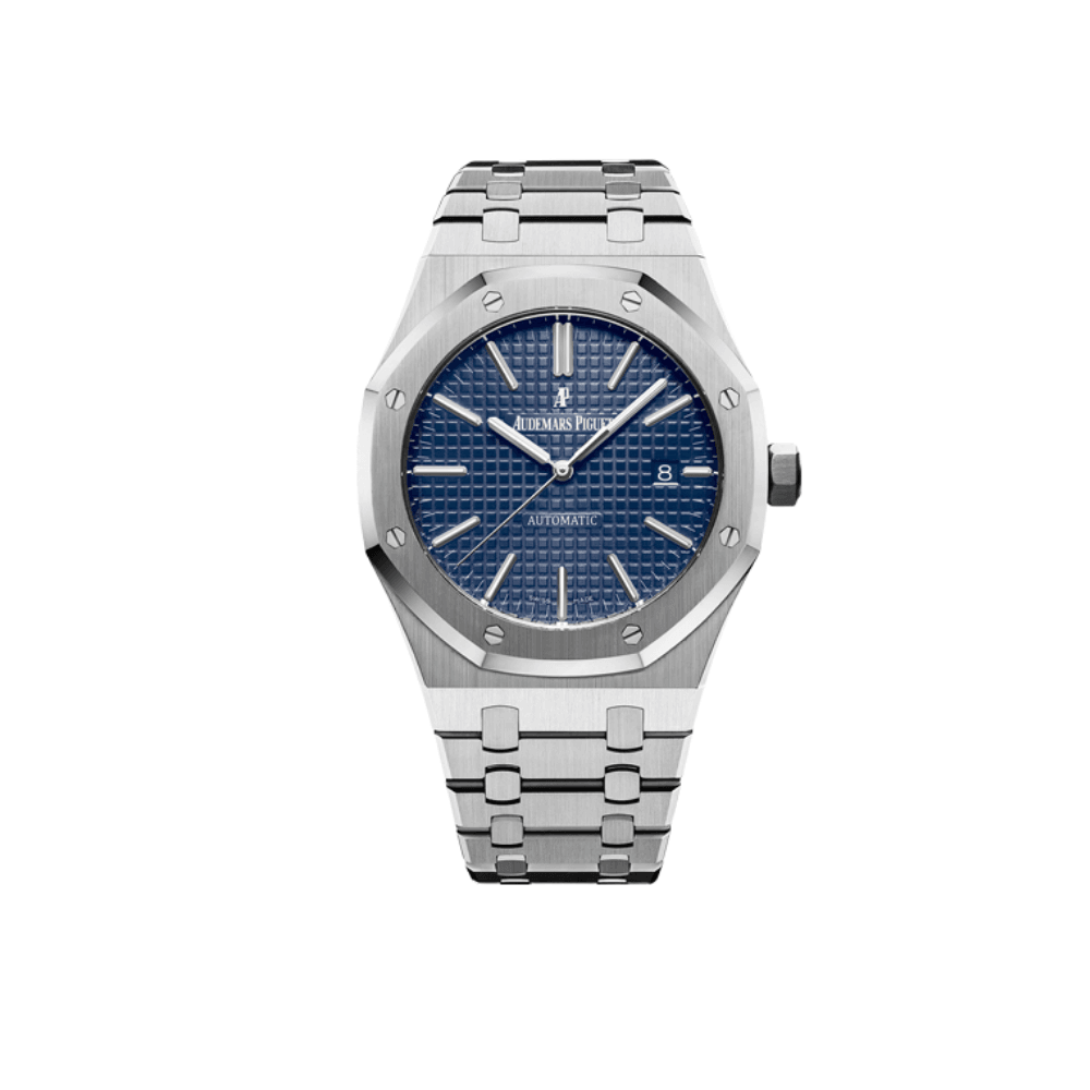 Luxury Watch Audemars Piguet Royal Oak Selfwinding 41mm Stainless Steel Blue Dial 15400ST.OO.1220ST.03 Wrist Aficionado