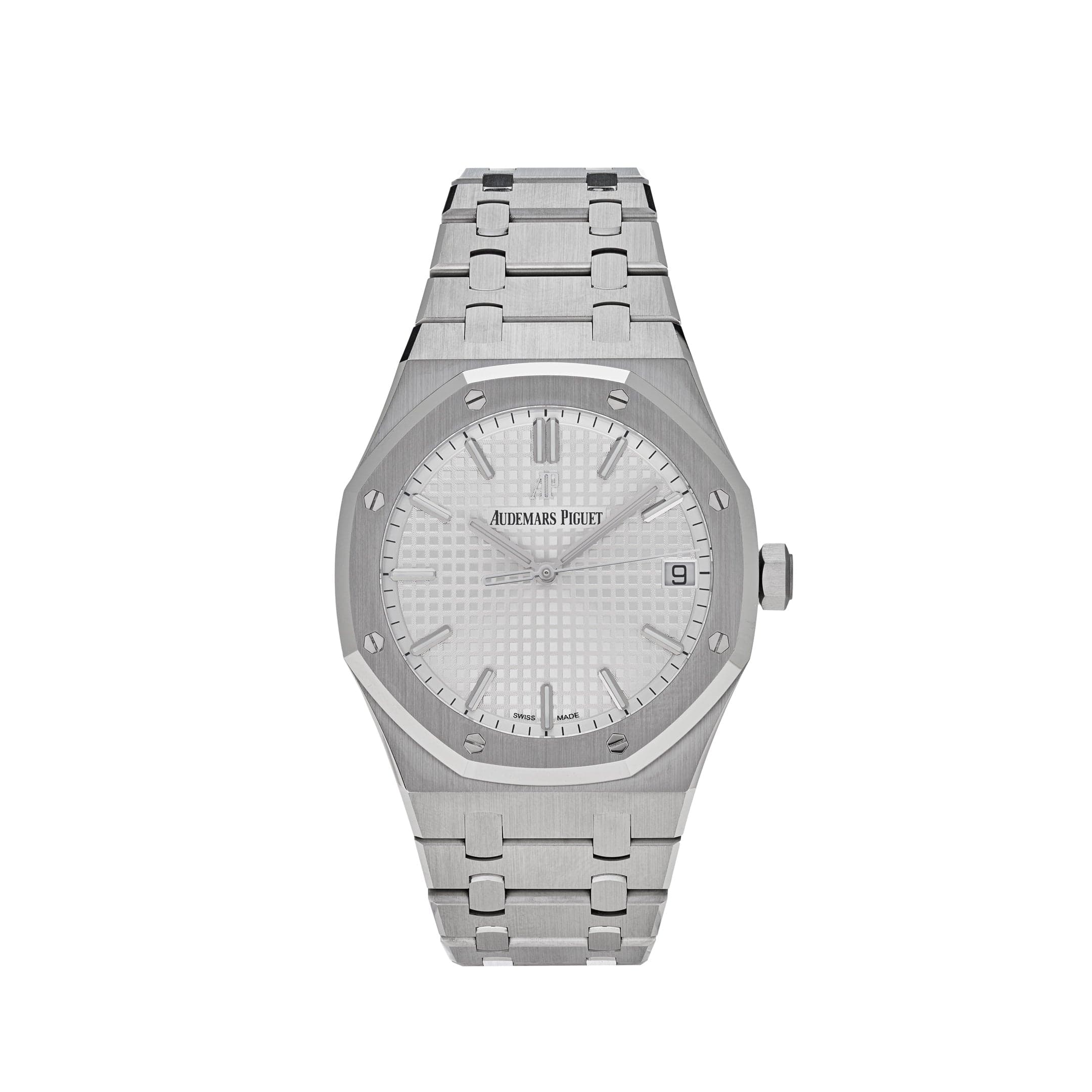 Luxury Watch Audemars Piguet Royal Oak Selfwinding Stainless Steel White Dial 15500ST.OO.1220ST.04 Wrist Aficionado