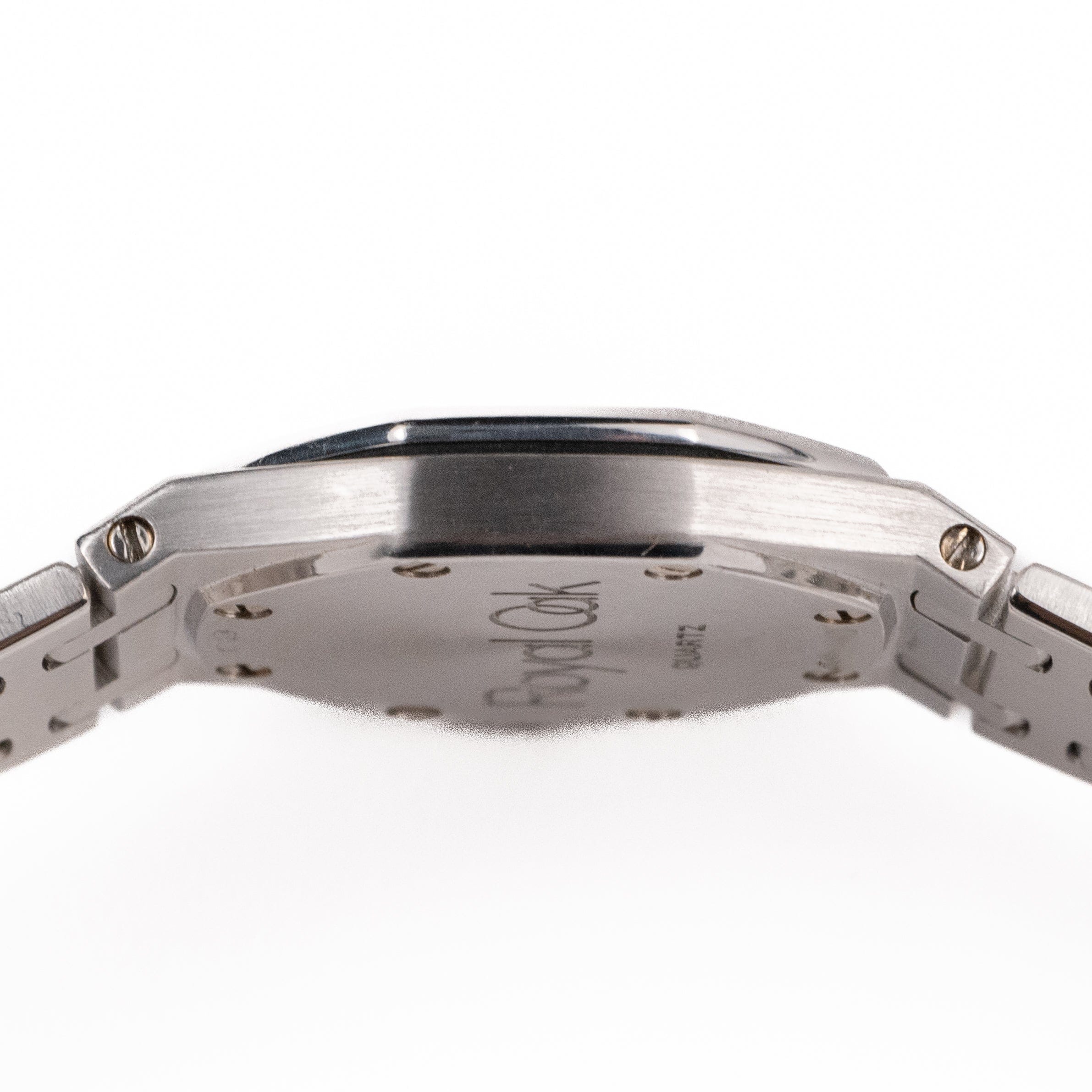 Audemars Piguet Royal Oak Vintage 'Ladies' White Gold Black Diamond Dial Diamond Bezel Quartz