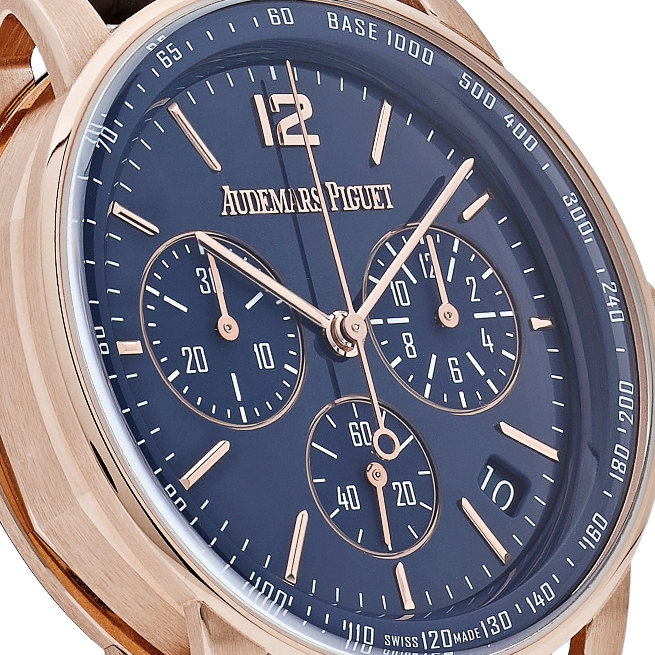 Audemars Piguet Selfwinding Chronograph Code 11.59 26393OR.OO.A321CR.01 Lacquered Blue Dial