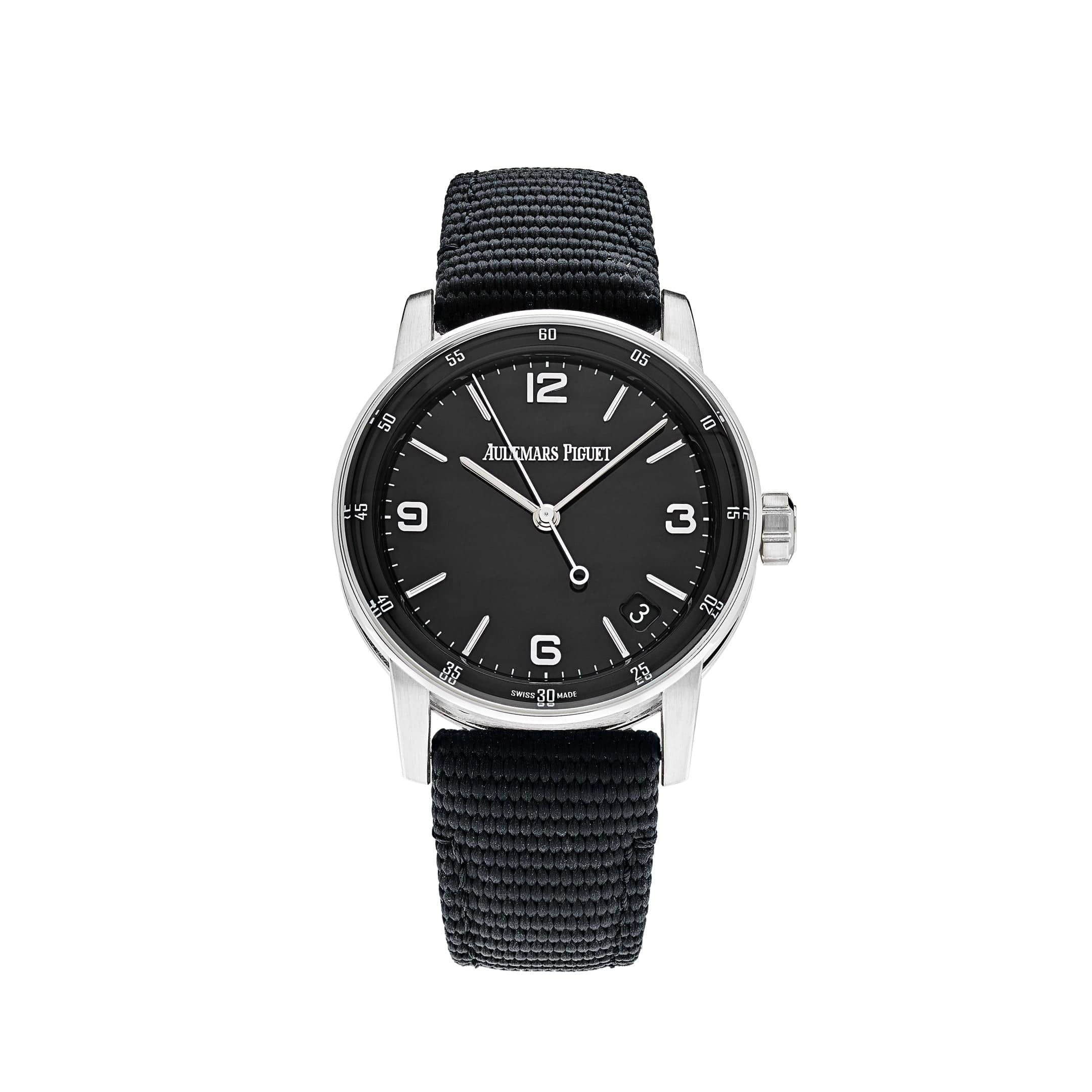 Luxury Watch Audmemars Piguet Code 11.59 White Gold Black Dial 15210BC.OO.A002CR.01 Wrist Aficionado