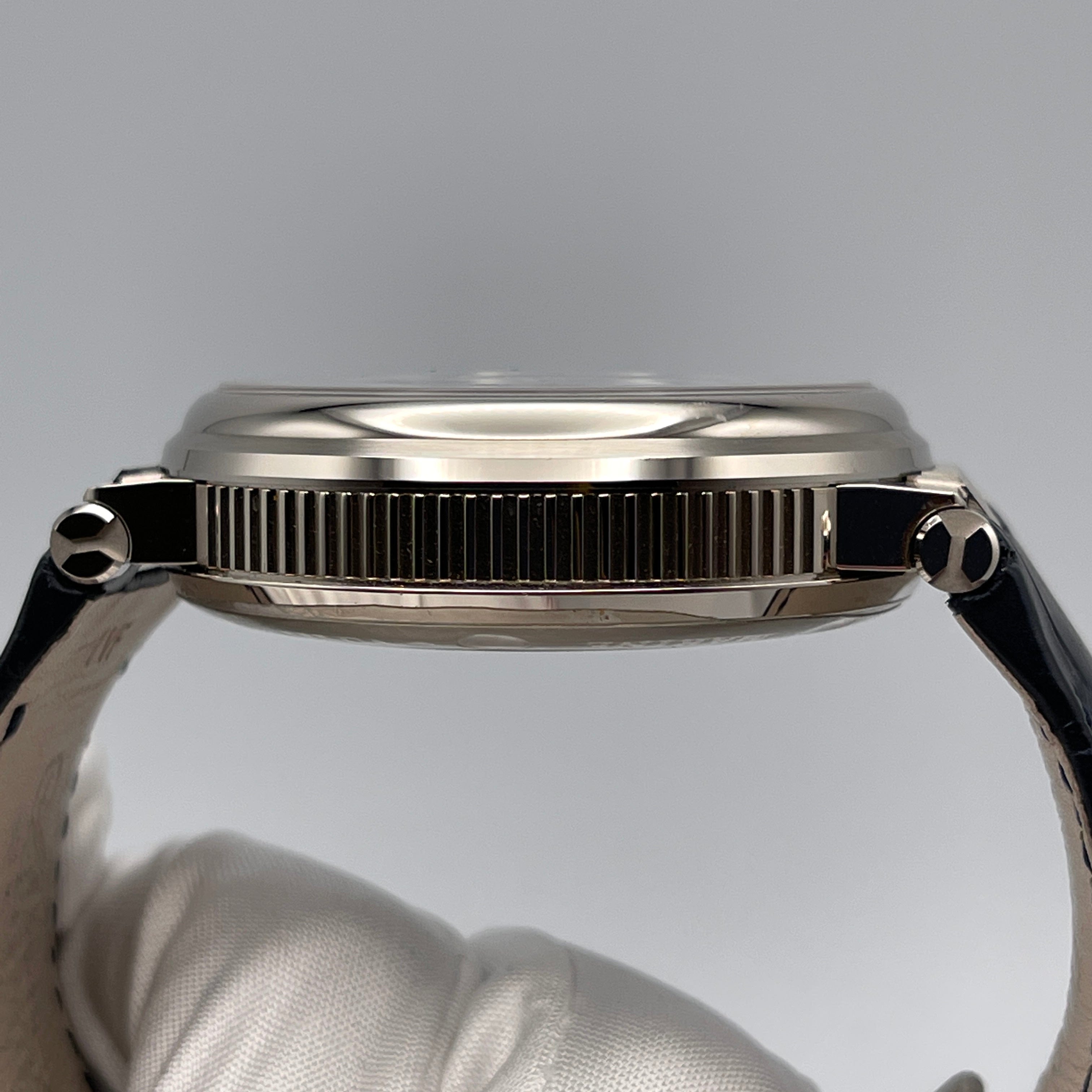 Luxury Watch Breguet Marine Chronograph White Gold 5527BBY29WV Wrist Aficionado