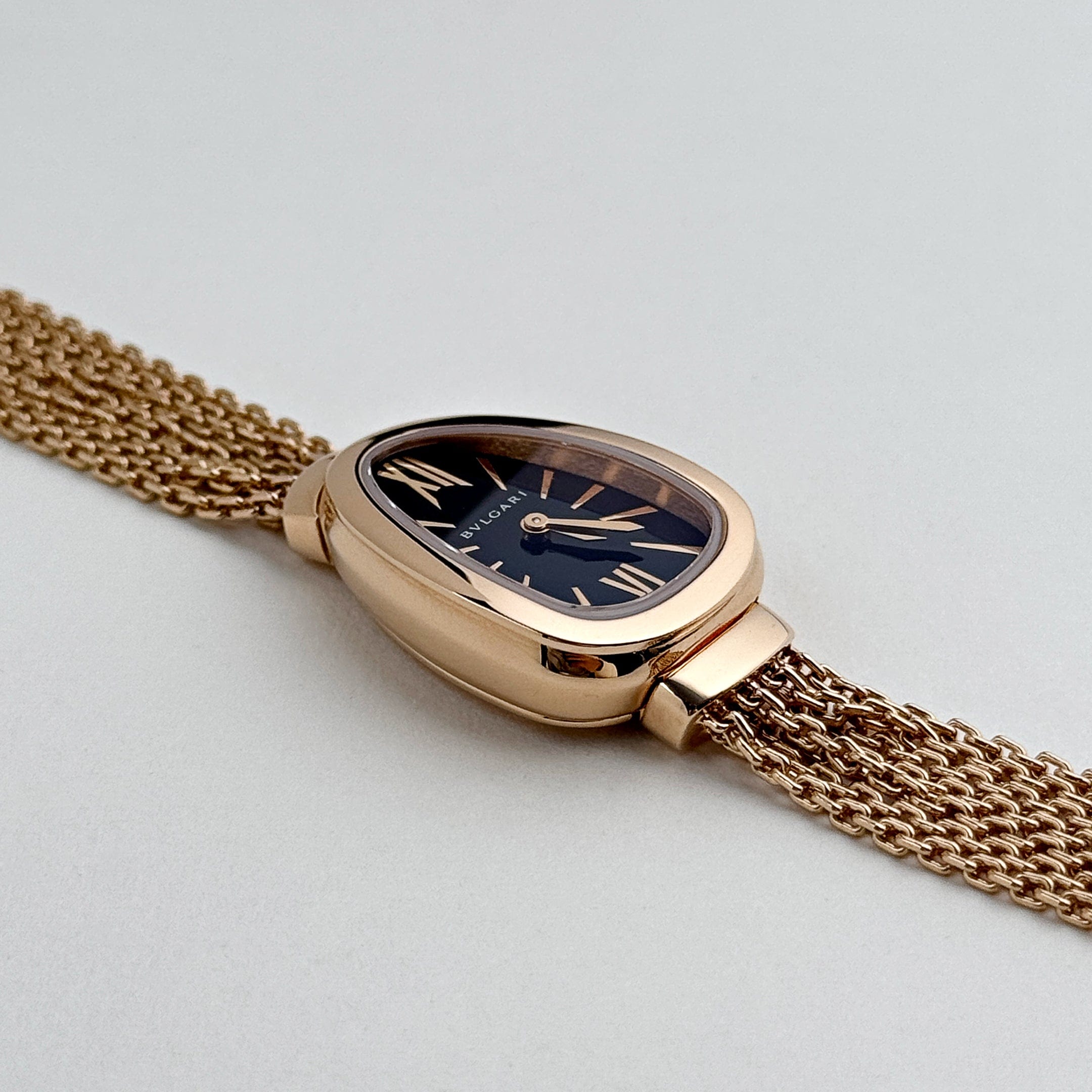 Bvlgari Serpenti 102728 Ladies Rose Gold Black Dial (2021)
