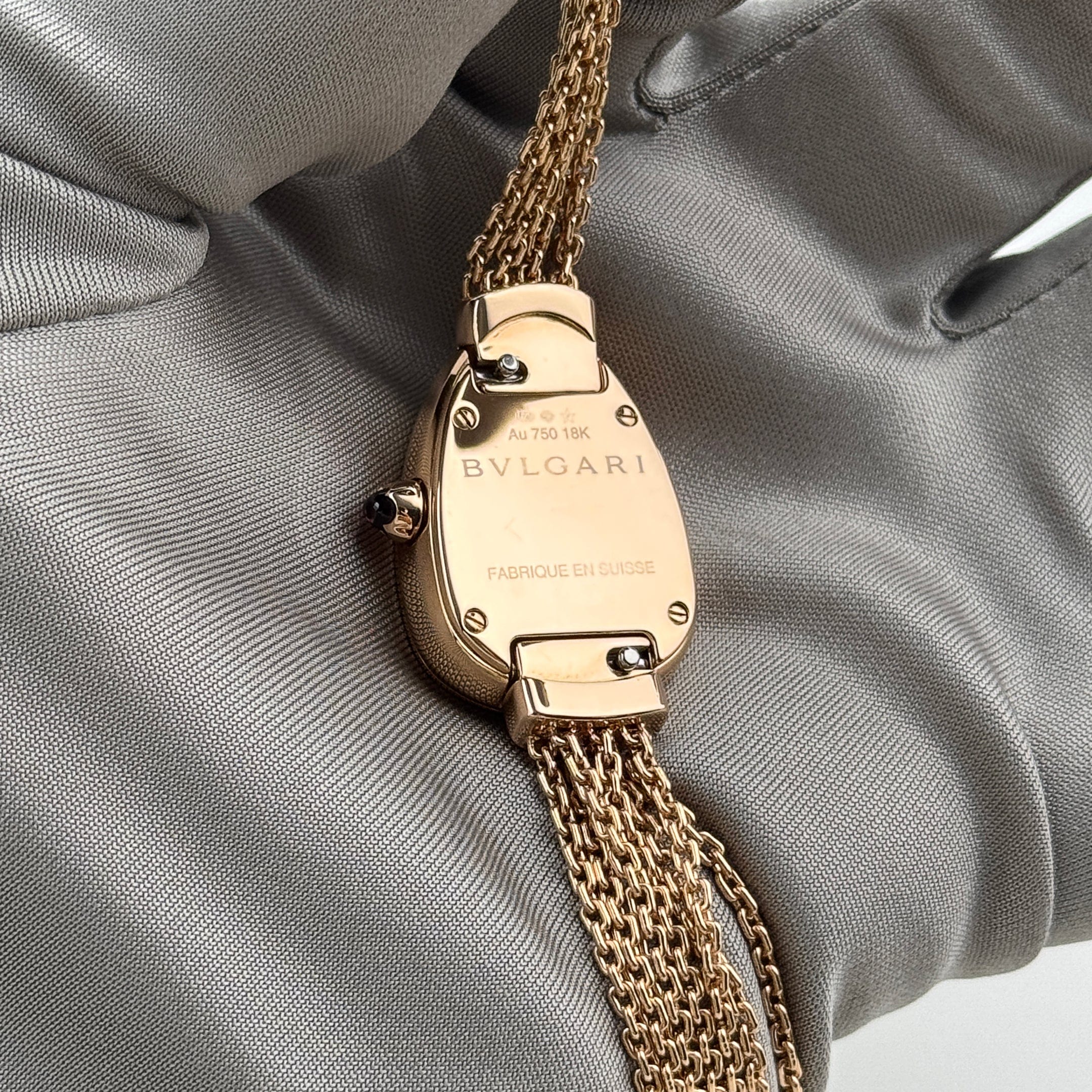 Bvlgari Serpenti 102728 Ladies Rose Gold Black Dial (2021)