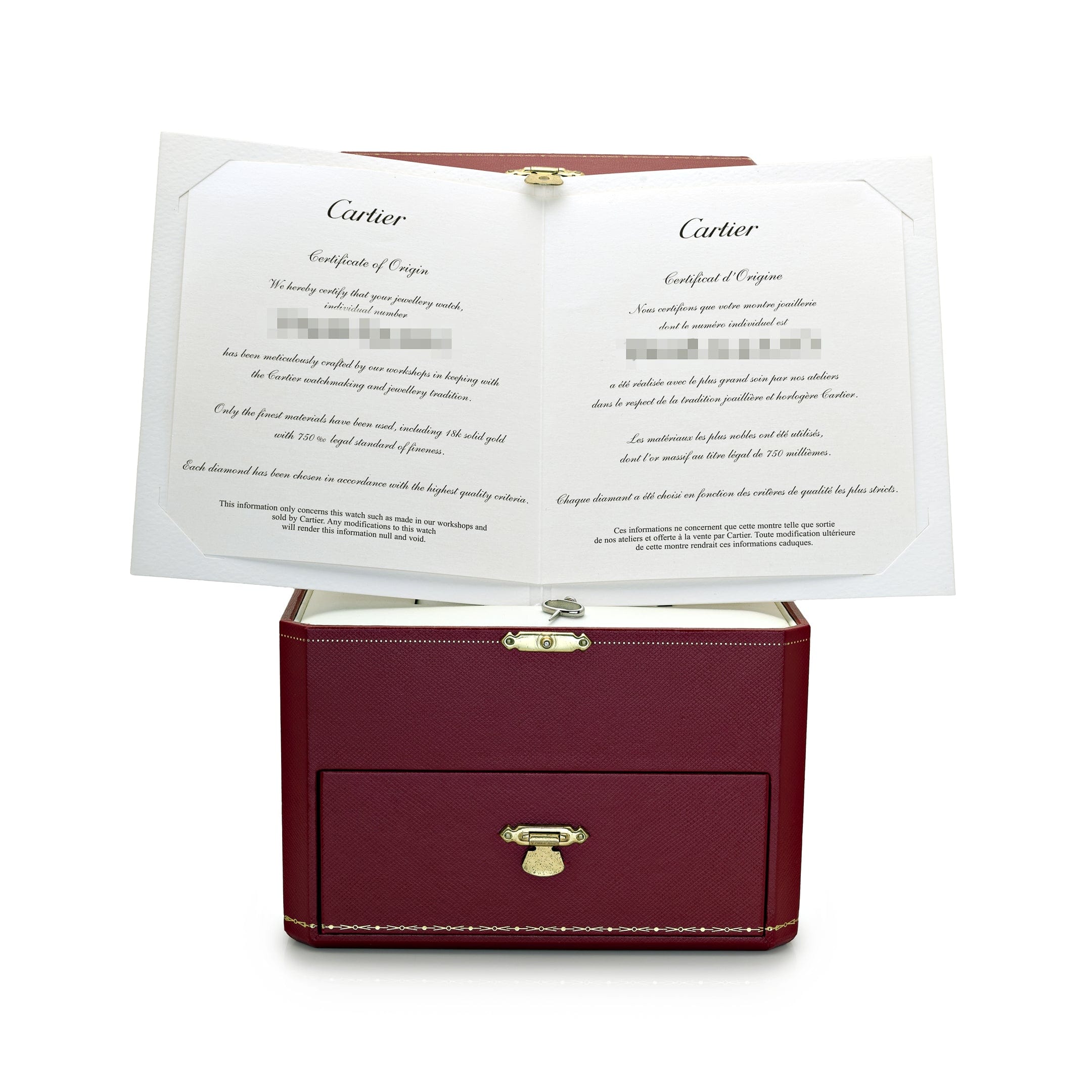 Cartier Captive de Cartier WG600012 White Gold Quartz Silver Dial