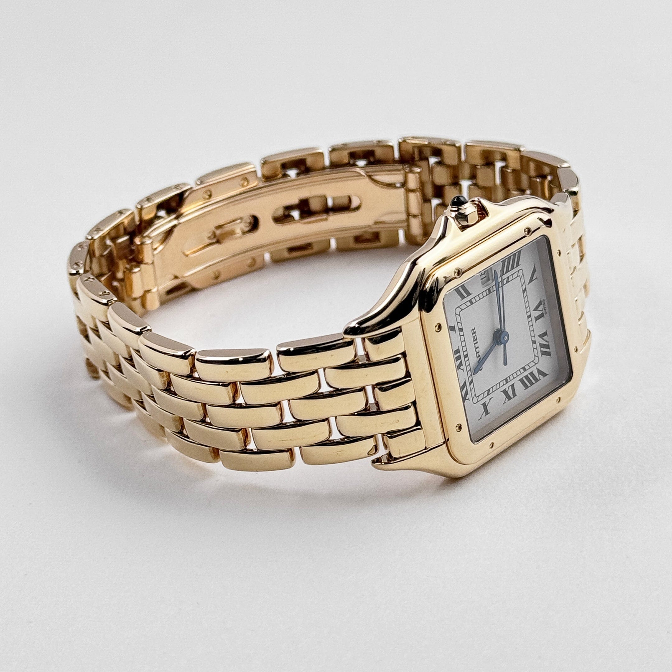 Cartier Panthere 88396 'Ladies' Yellow Gold White Dial Quartz