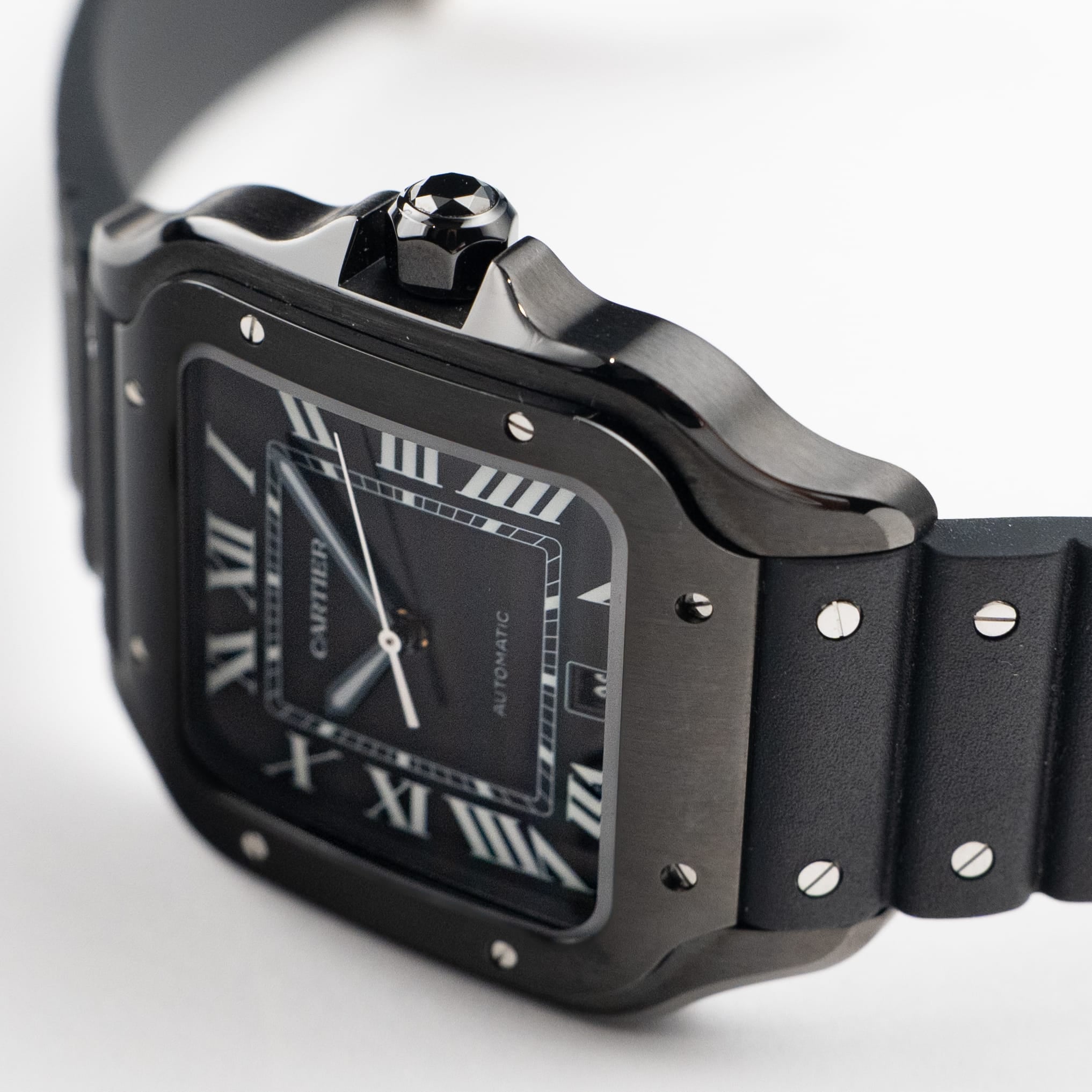 Cartier Santos Large WSSA0039 Stainless Steel Black Dial (2022)