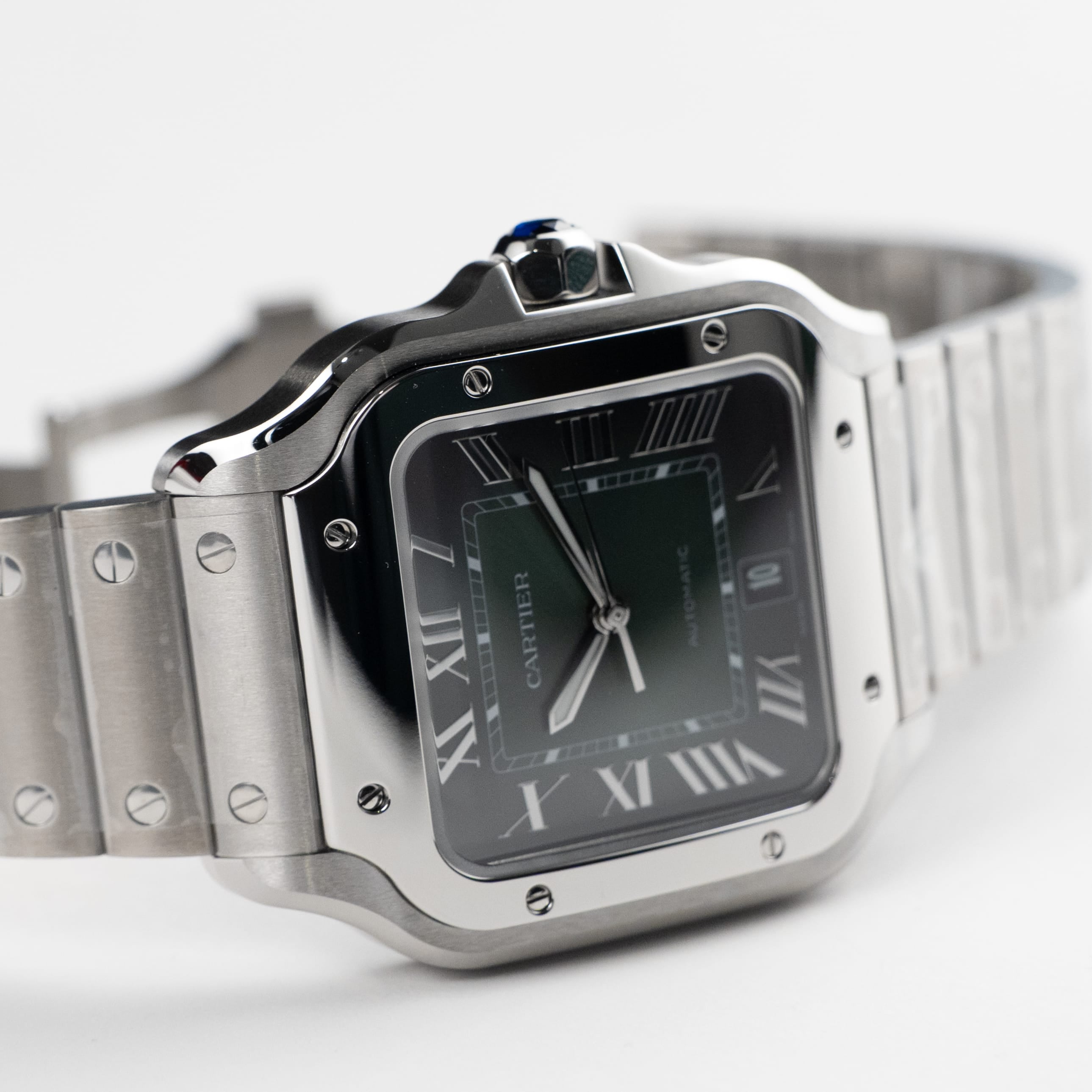 Cartier Santos Large WSSA0062 Stainless Steel Green Dial (2026)