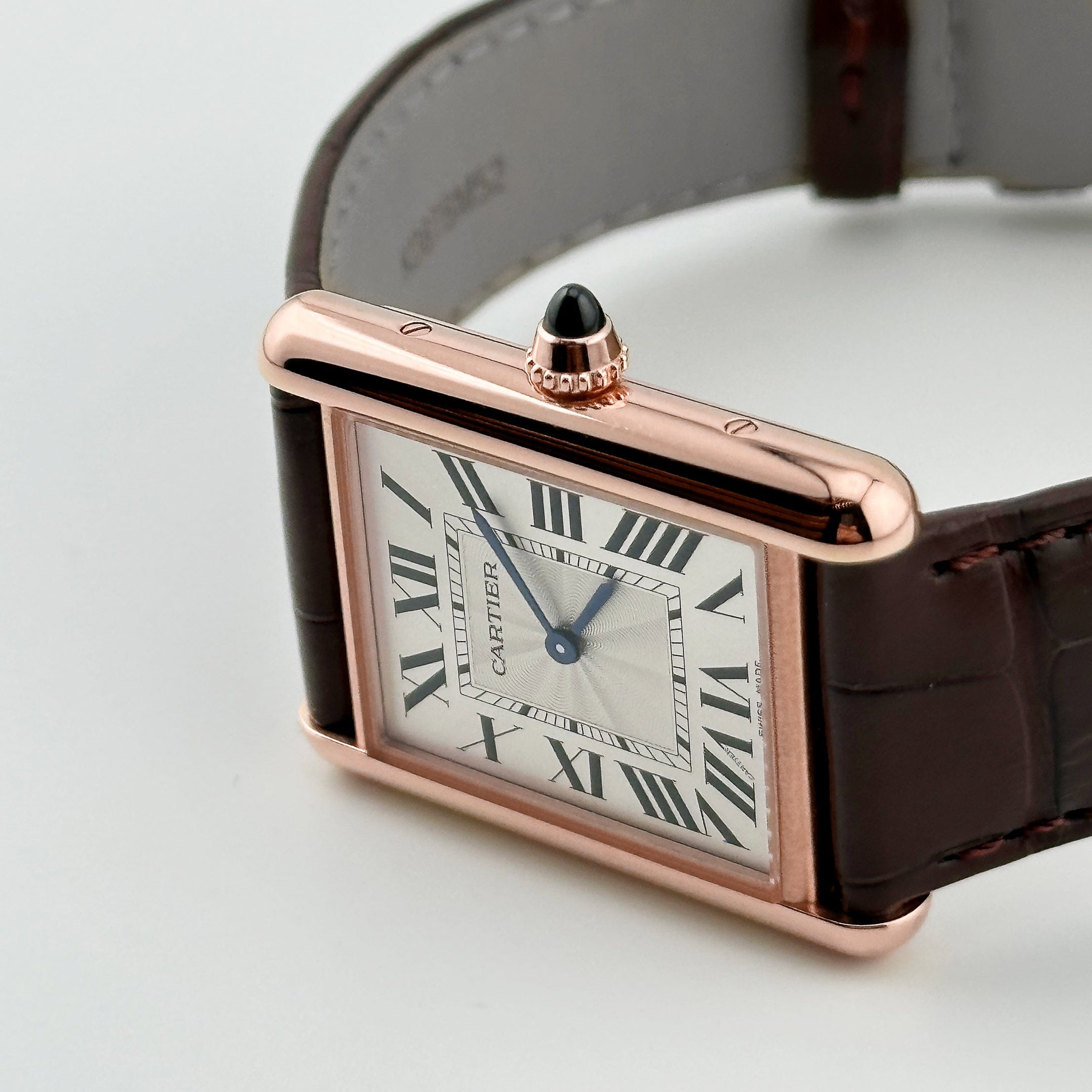 Cartier Tank Louis Large WGTA0011 Rose Gold Alligator (2024)